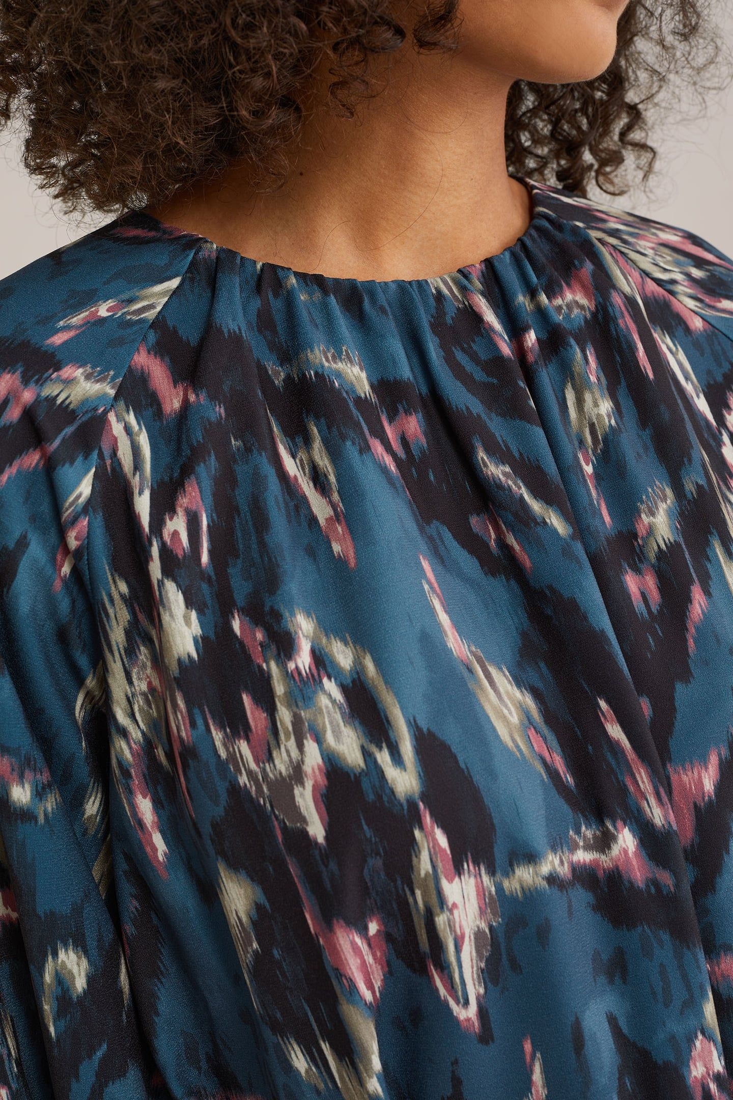 DRESS MID LENGTH MULTI-COLOURED 5