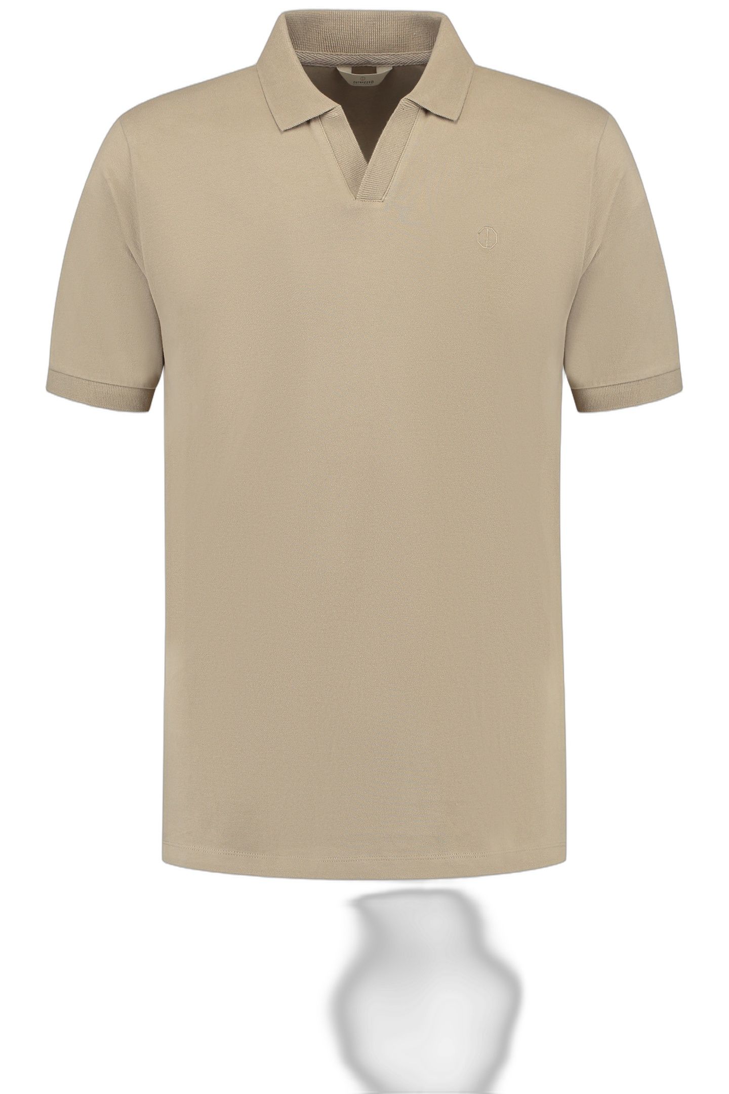 DS-BOWIE V-NECK POLO TIMBER WOLF 5