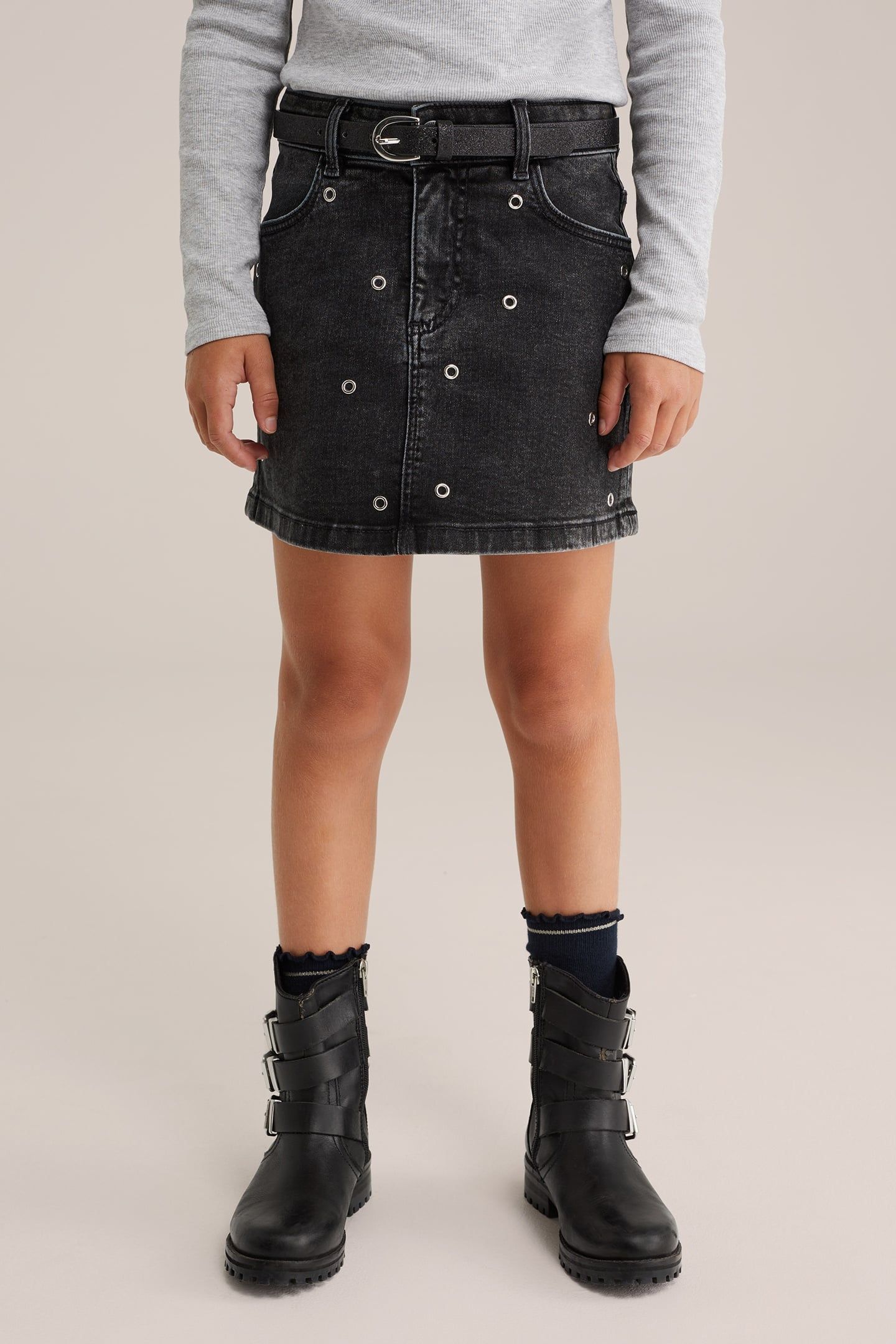 SKIRT MINI LENGTH BLACK 1
