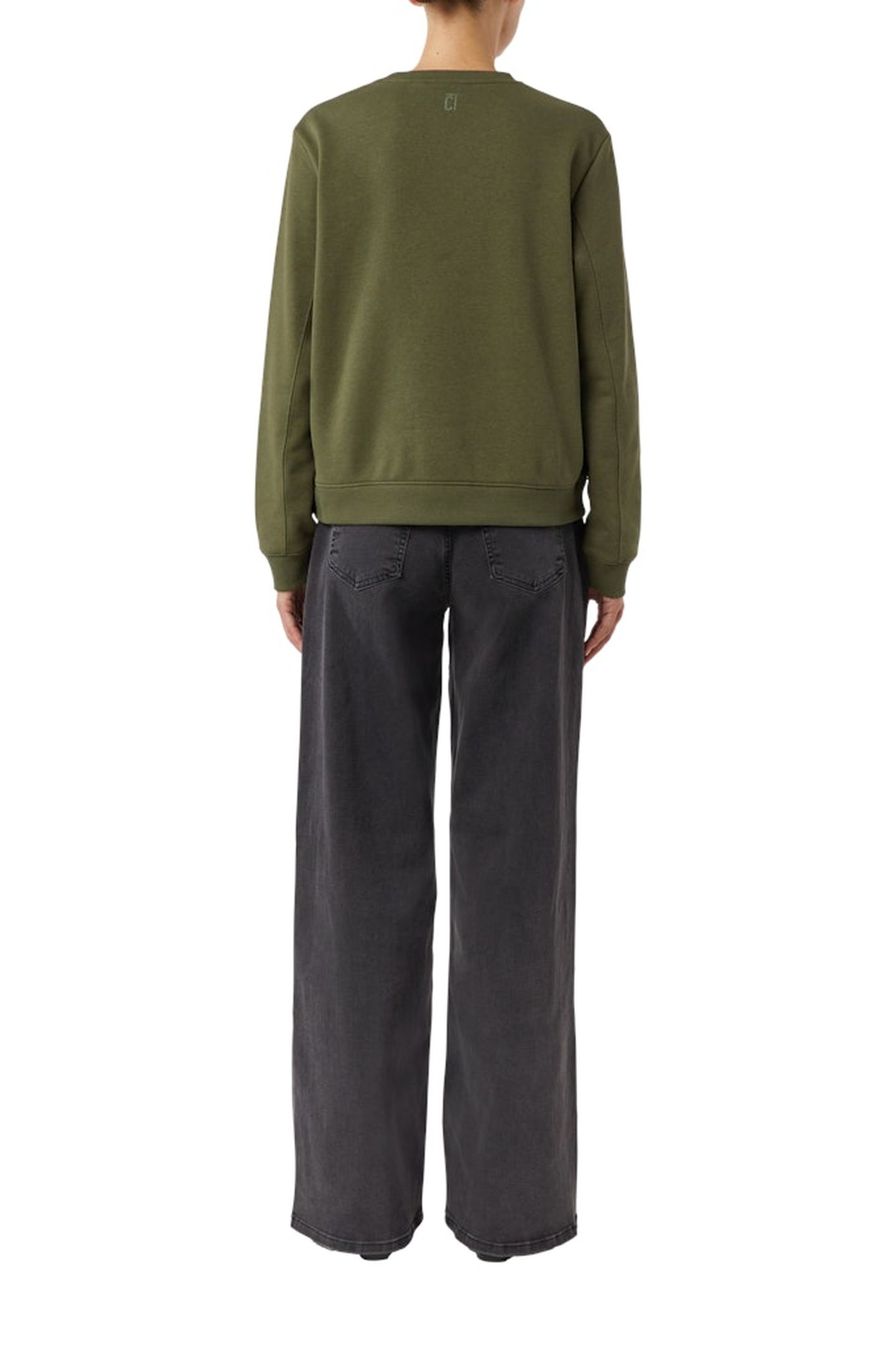 COMMA SWEATERS DARK GREEN 2