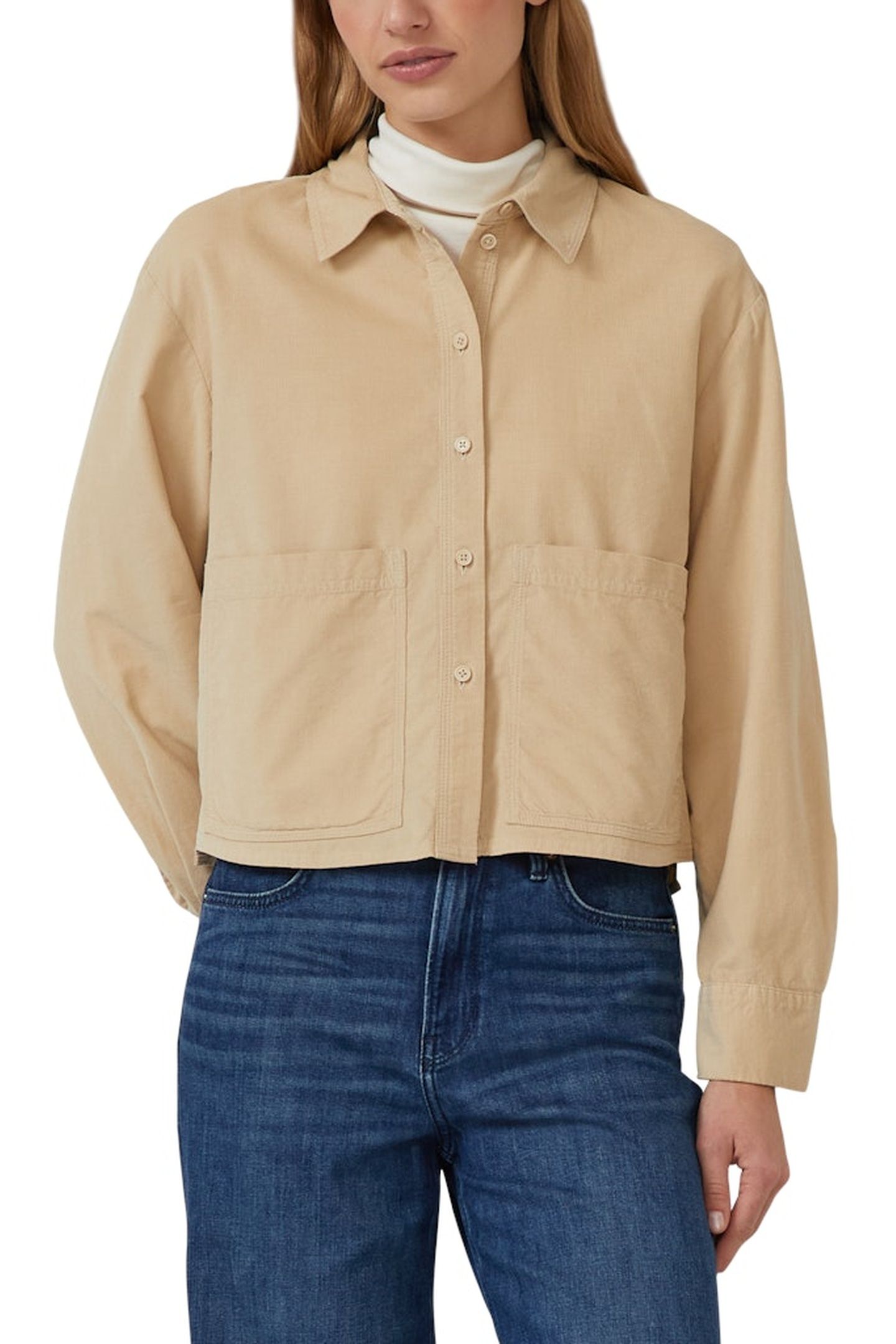 S.OLIVER BLOUSES BROWN 1