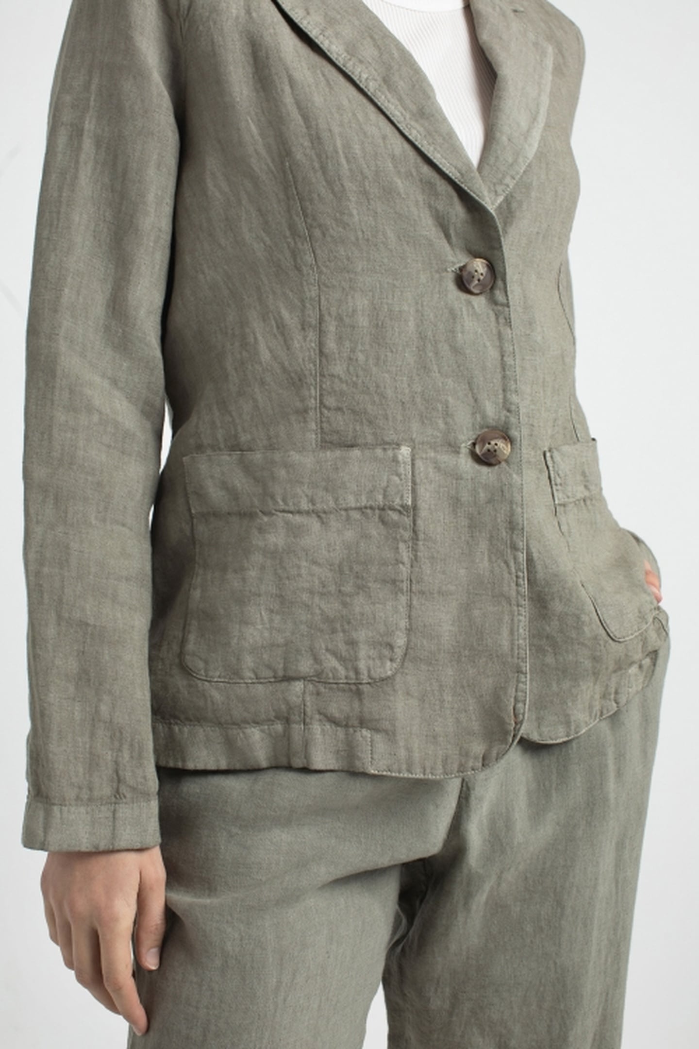 JORRIT BLAZER LIGHT OLIVE 2