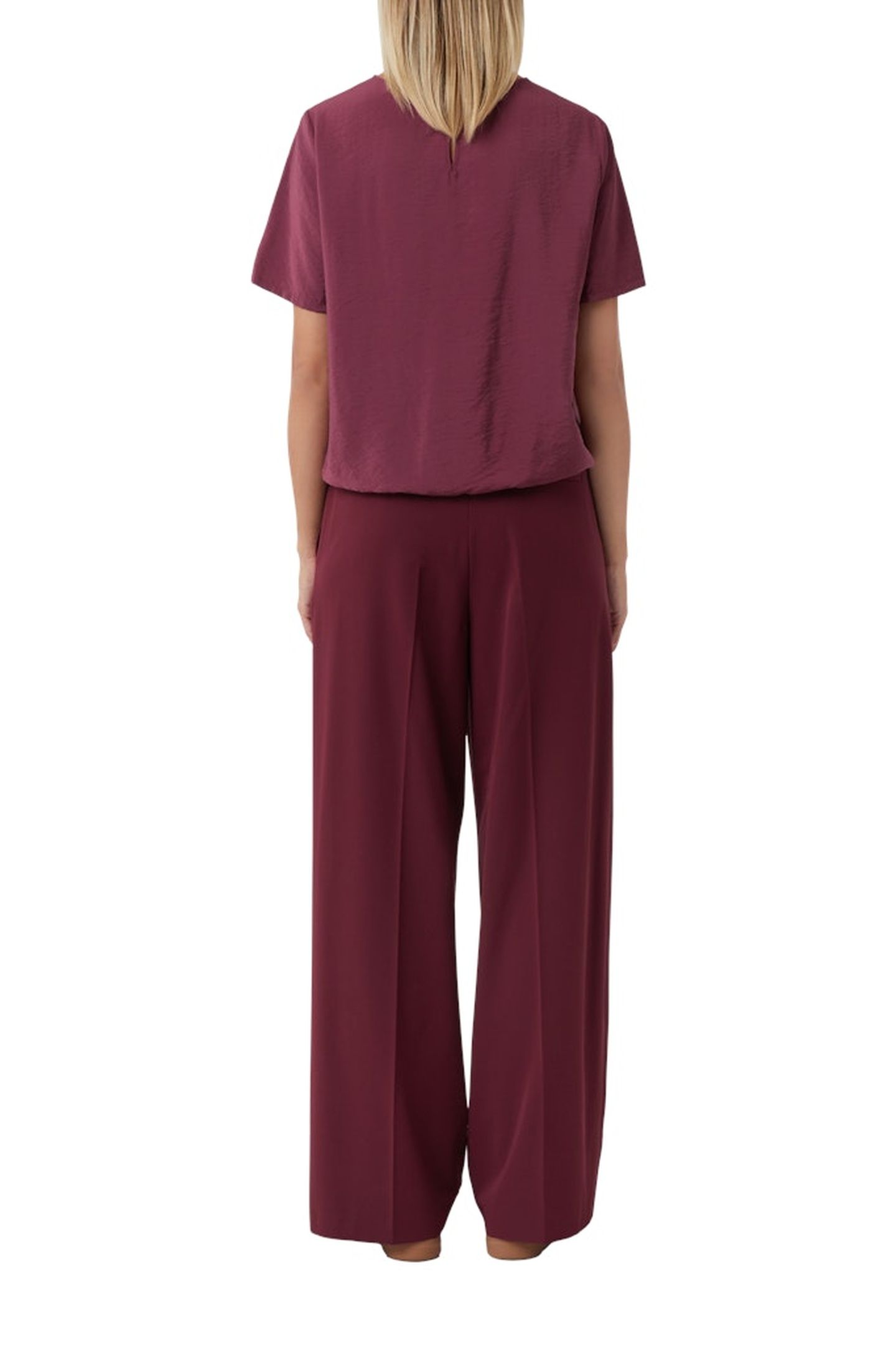 COMMA BLOUSES BURGUNDY 3