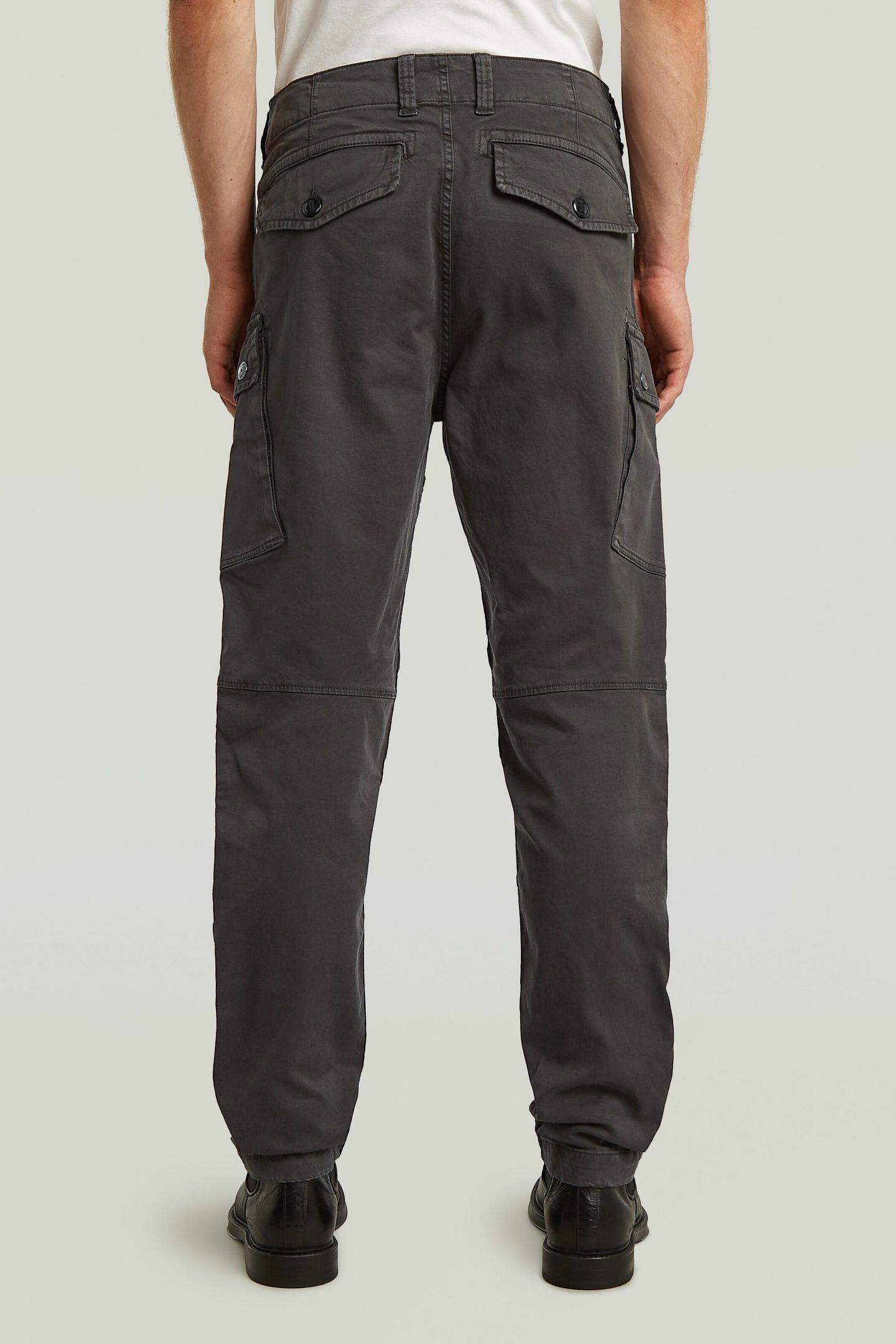 ROXIC ZIP STRAIGHT TAPERED PANTS RAVEN GD 3