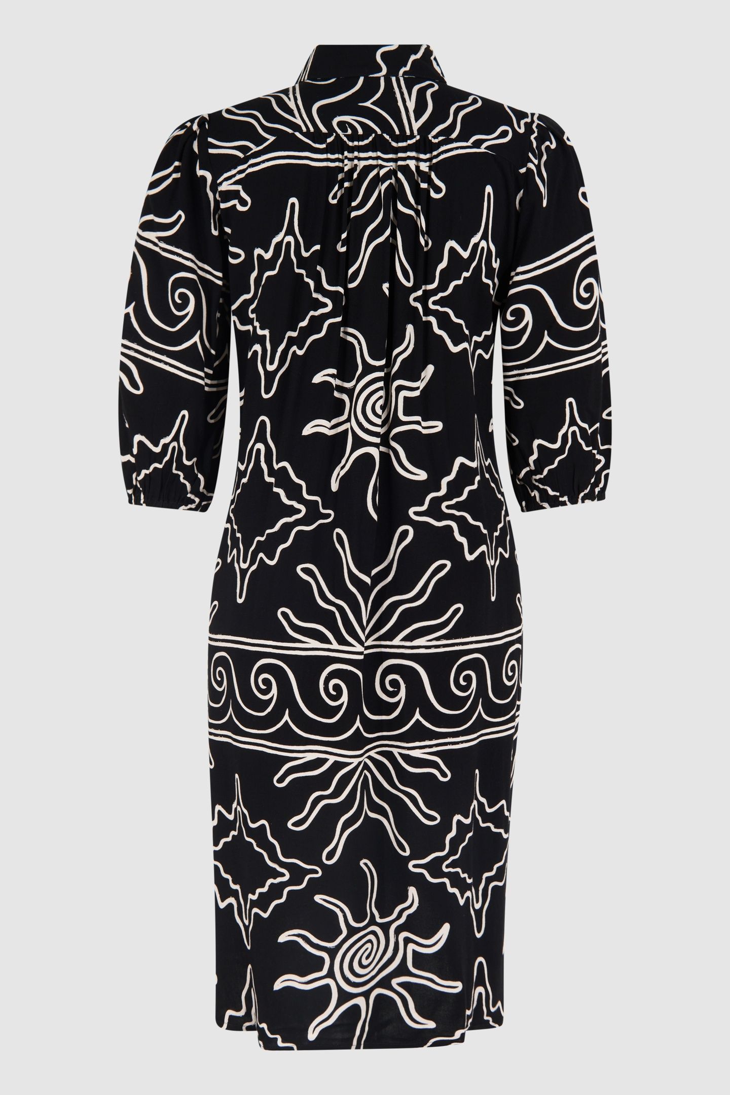LA-SBTENDER SHORT DRESS BLACK/WHITE 4
