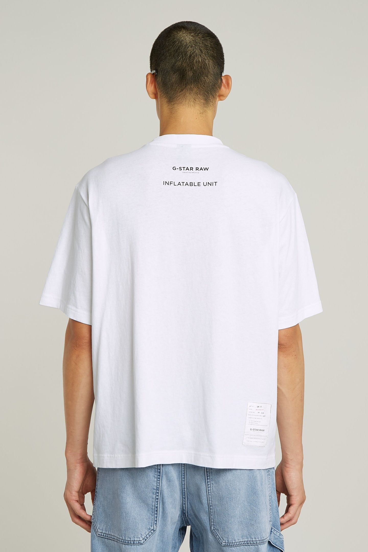 ARCHIVE PRINT BOXY R T WHITE INFLATABLE UNIT 3