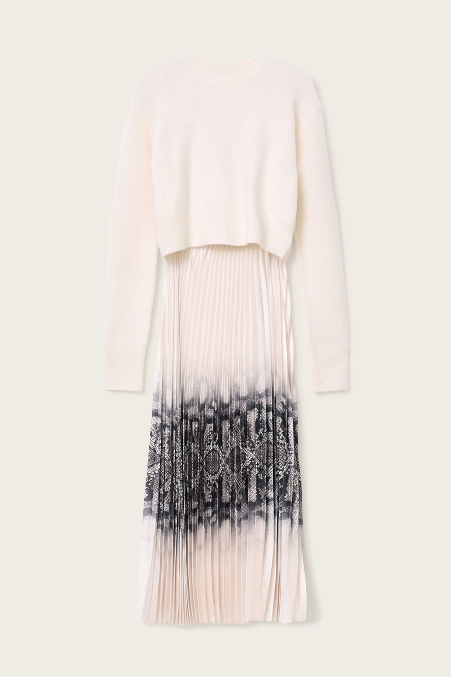 CURTIS OPHIS DRESS CHALK WHITE 5