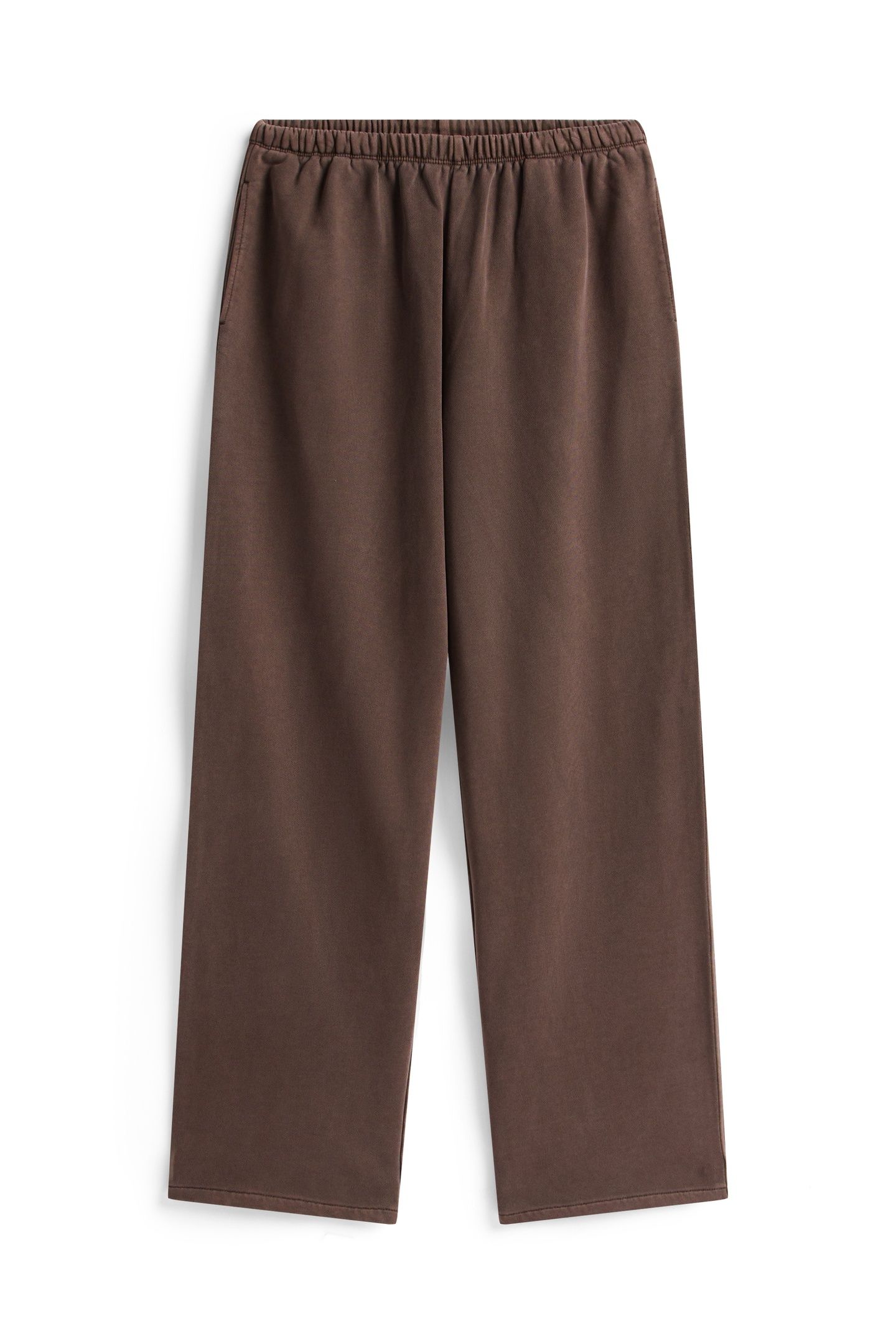 WIDE LEG SWEATPANTS BLACK WALNUT 3