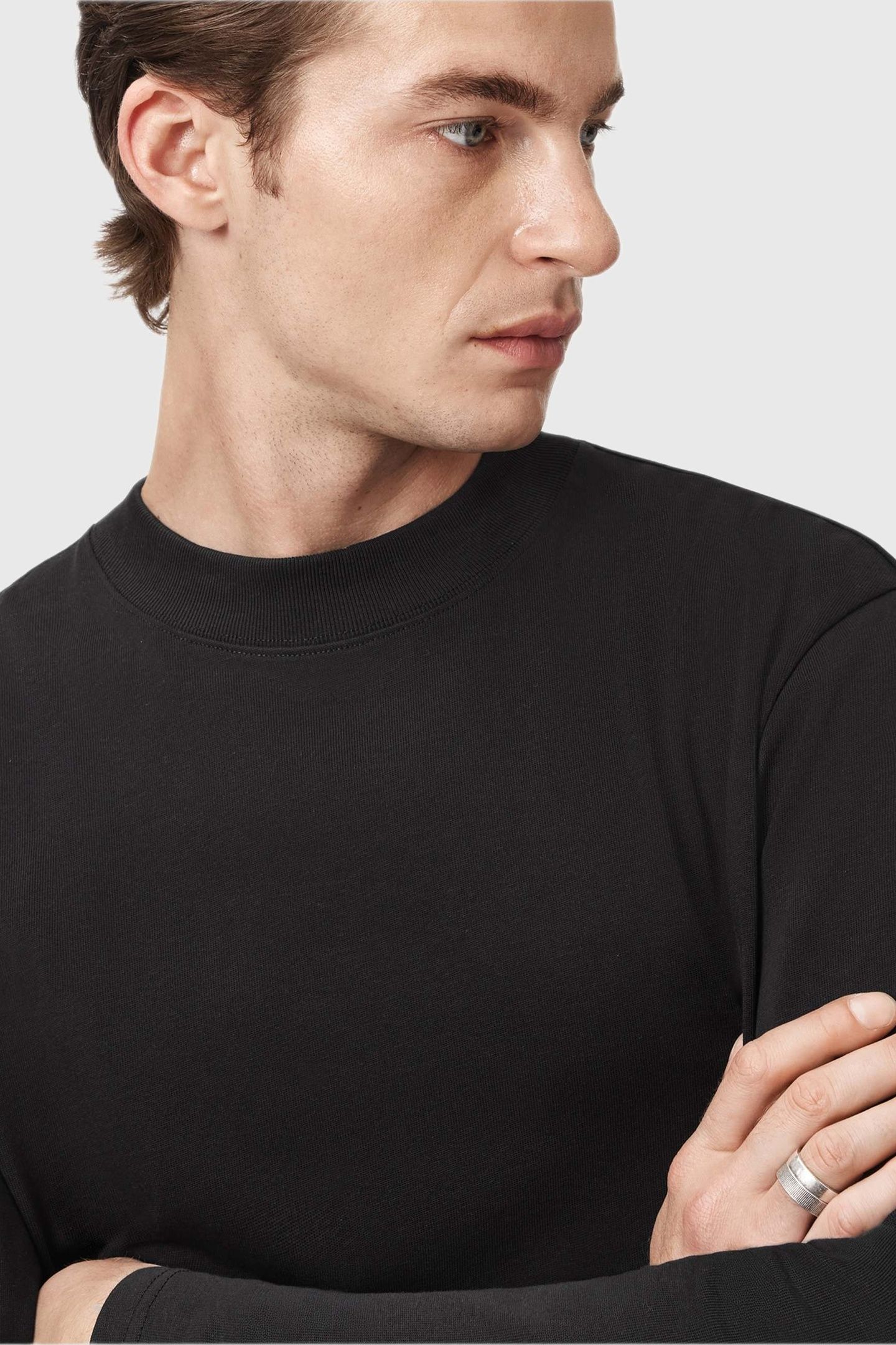 NERO LS CREW JET BLACK 7