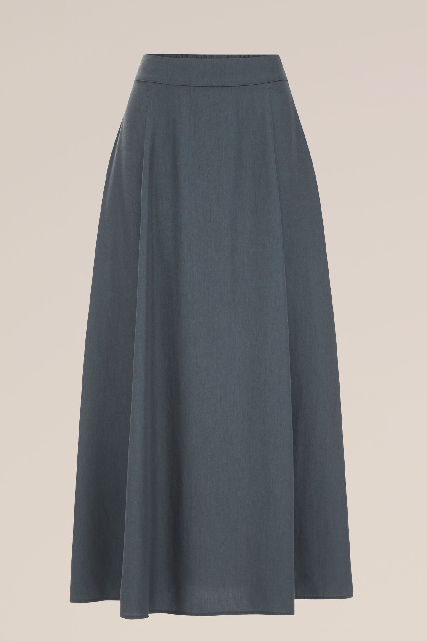 SKIRT MEDIUM LENGTH DARK GREY 4