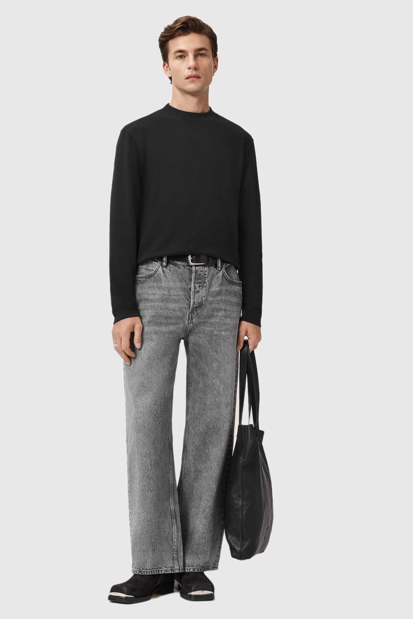 NERO LS CREW JET BLACK 3