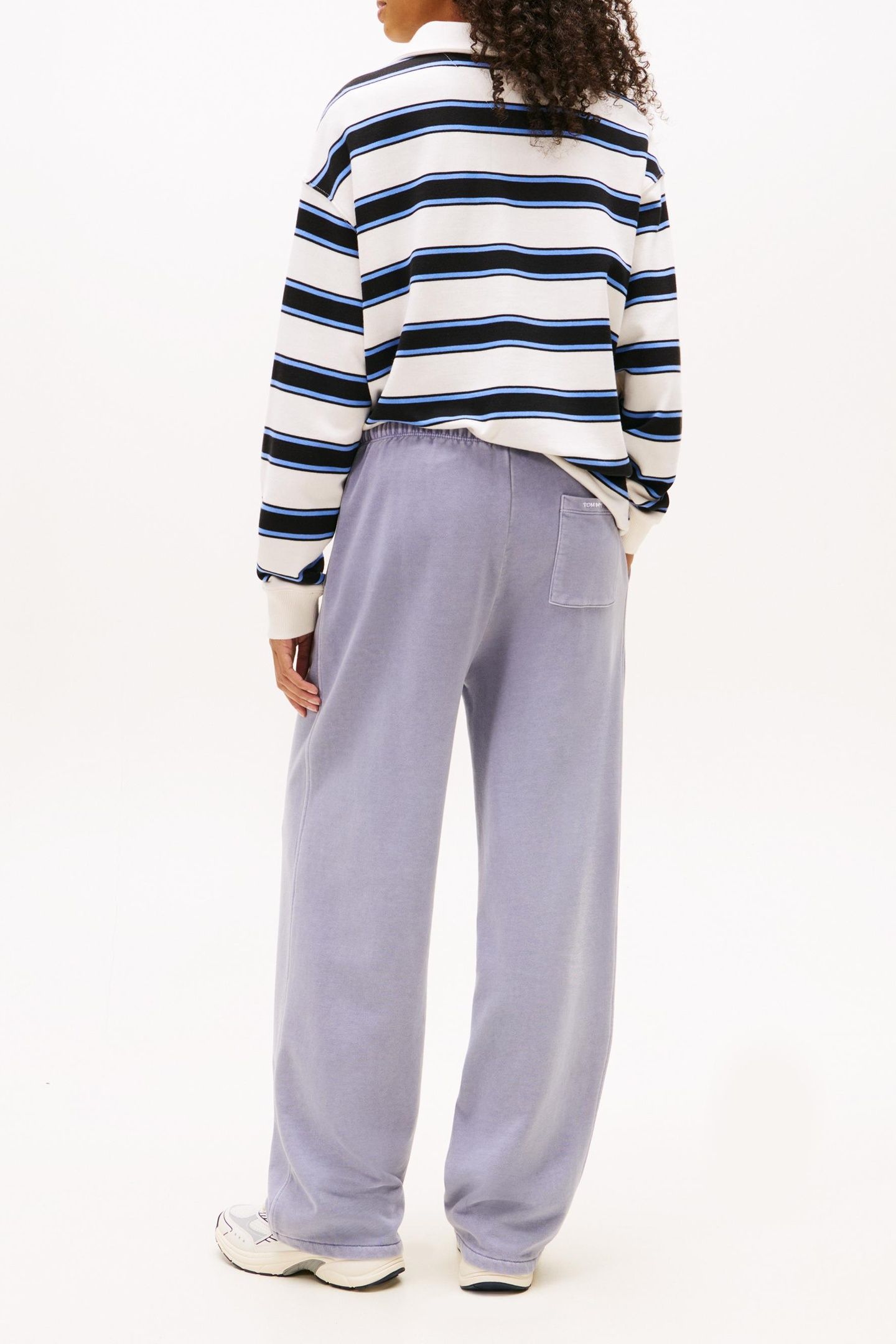 WIDE LEG SWEATPANTS PERIWINKLE DUSK 4