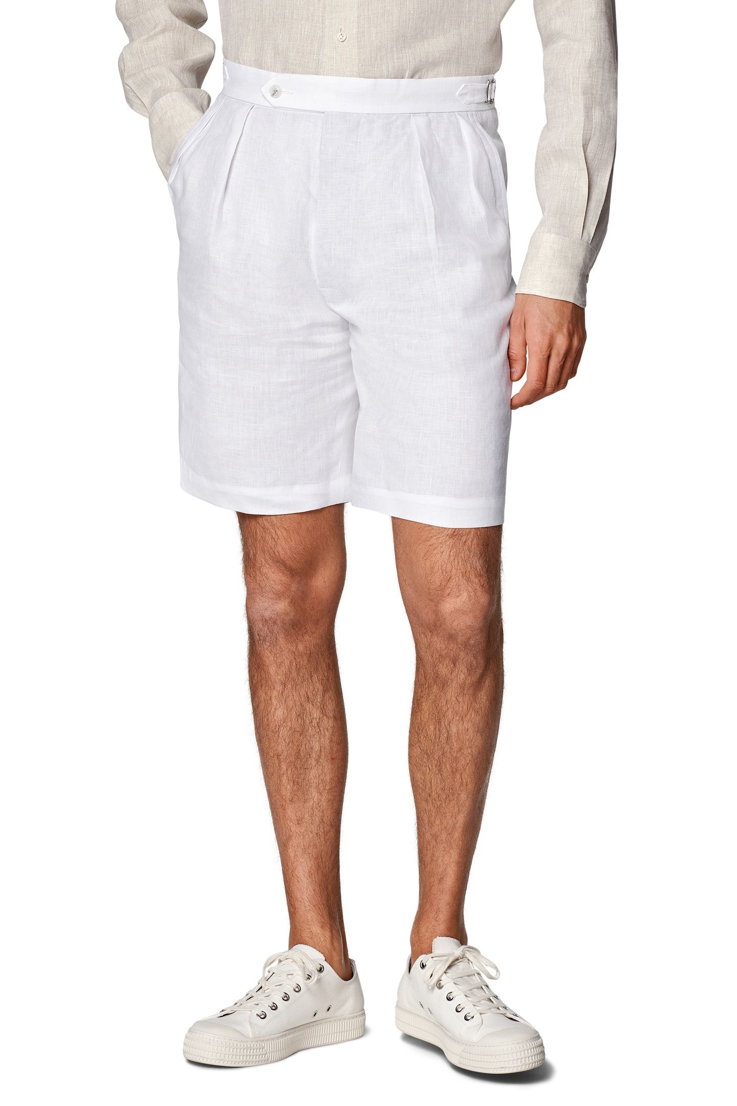 MIRA SHORTS WHITE 1