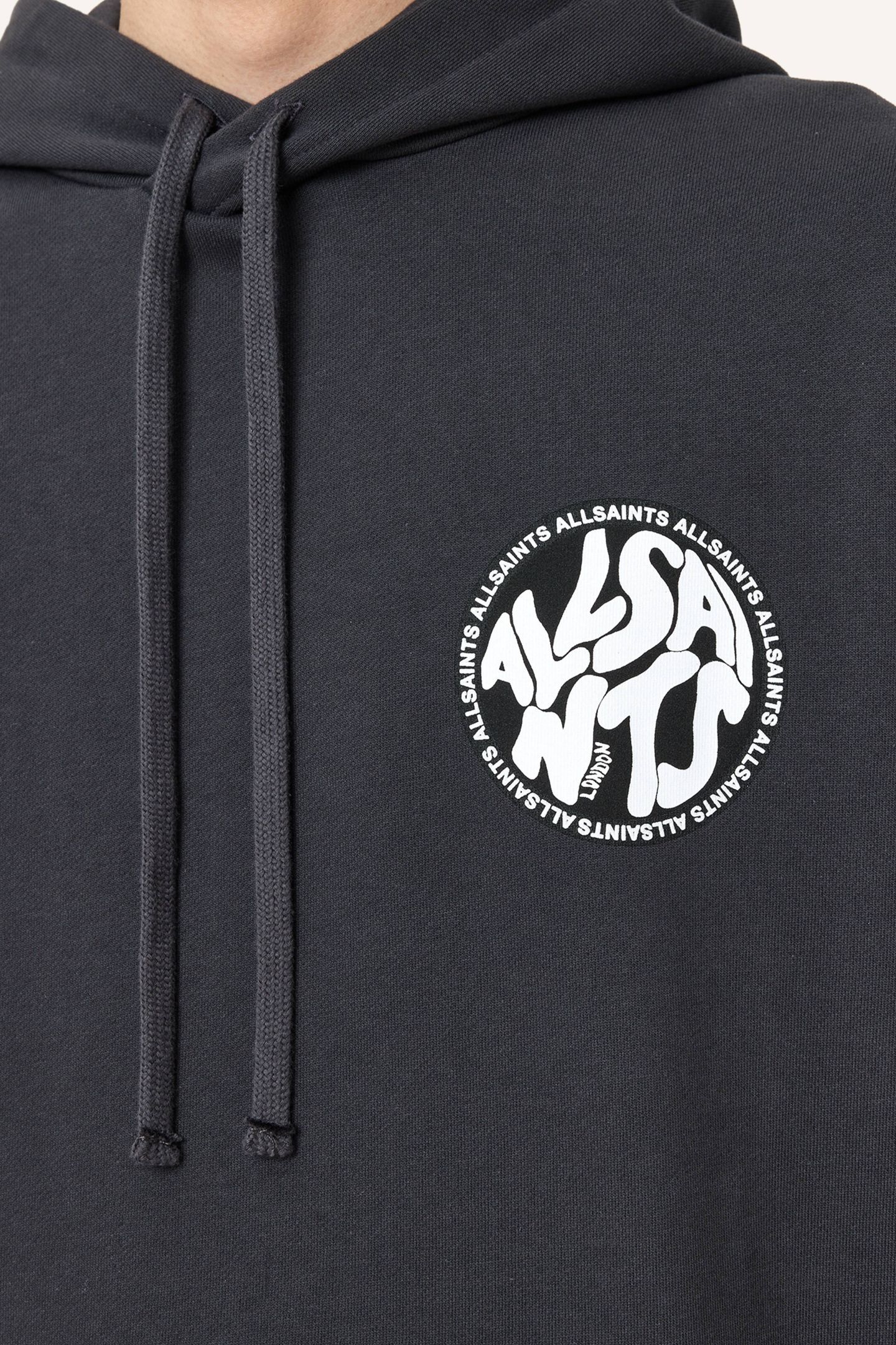 DISTORTION OTH HOODY WASHED BLACK 5