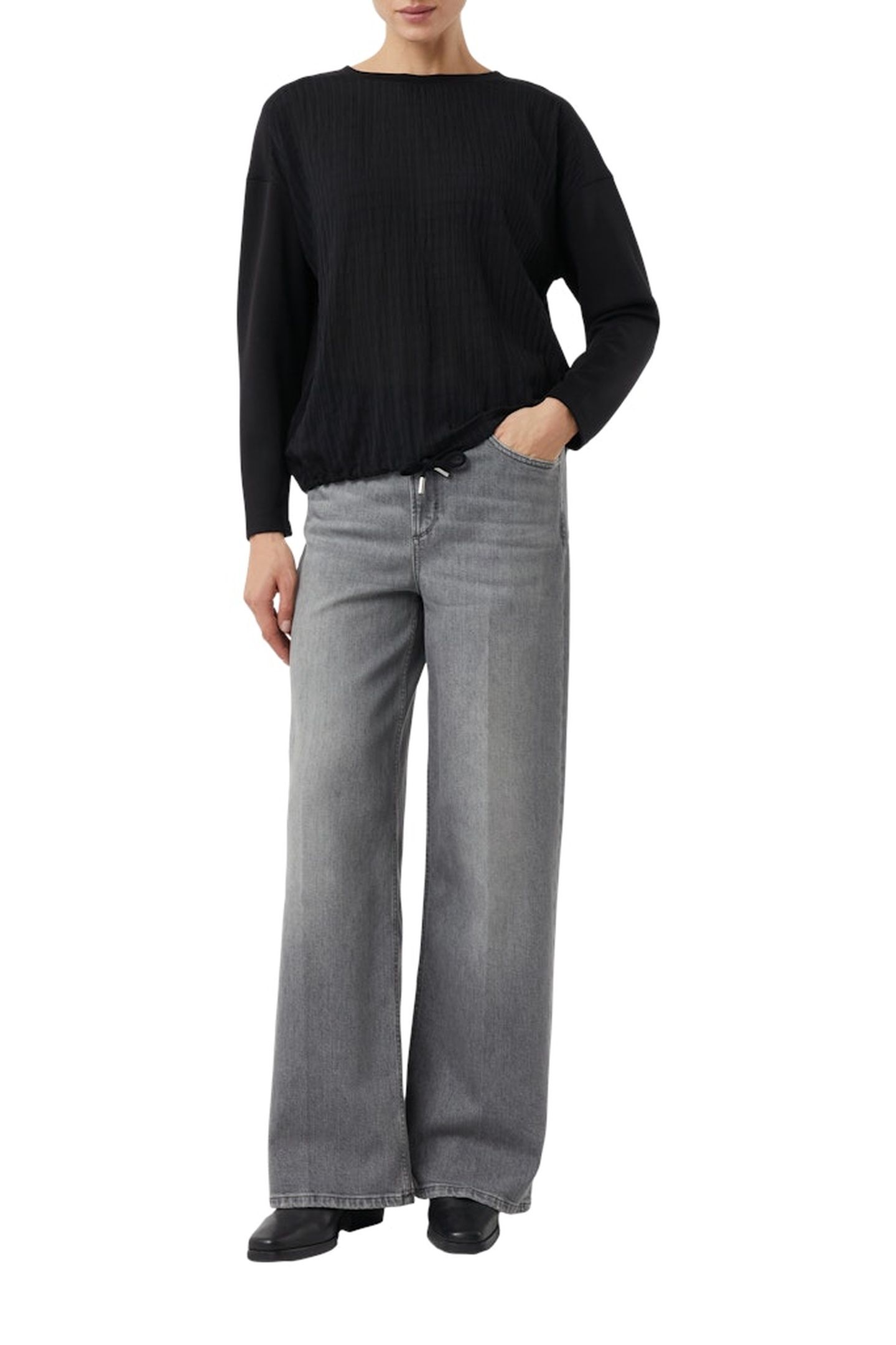 COMMA SWEATERS BLACK 1