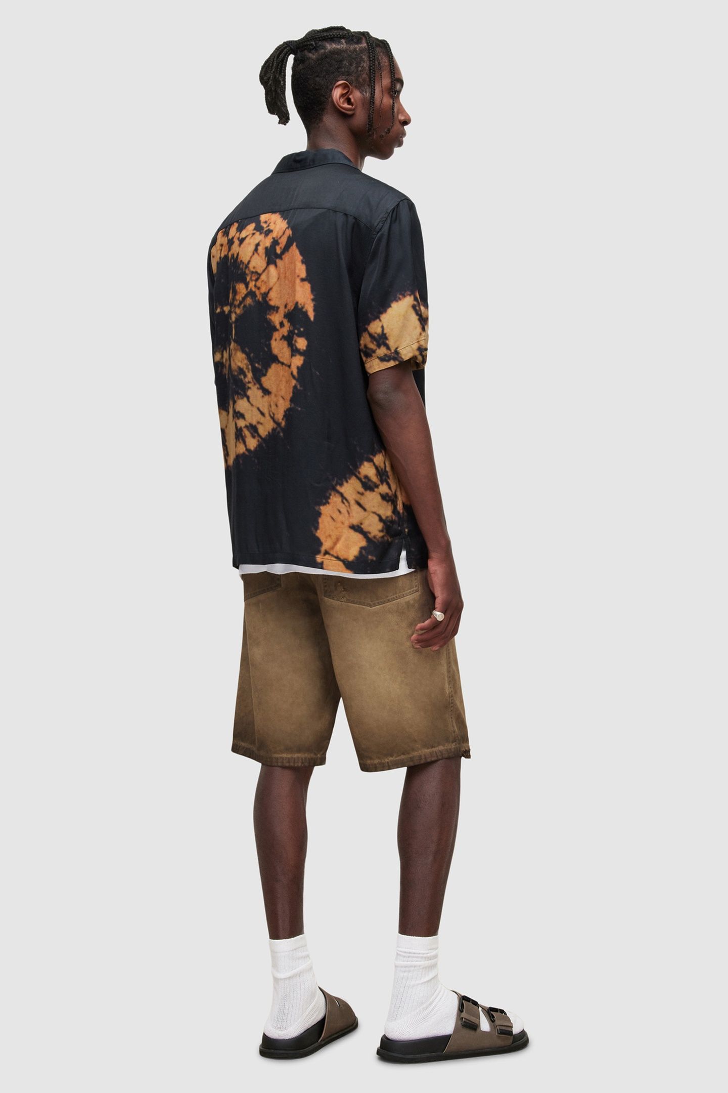 ALBANY SHORT ASH KHAKI BROWN 3