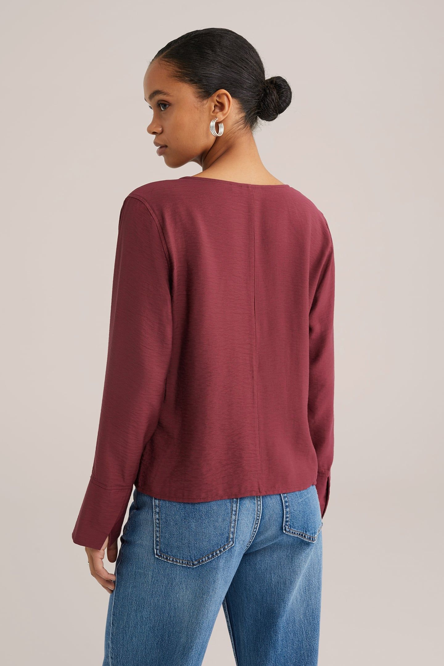 BLOUSE VINTAGE RED 2
