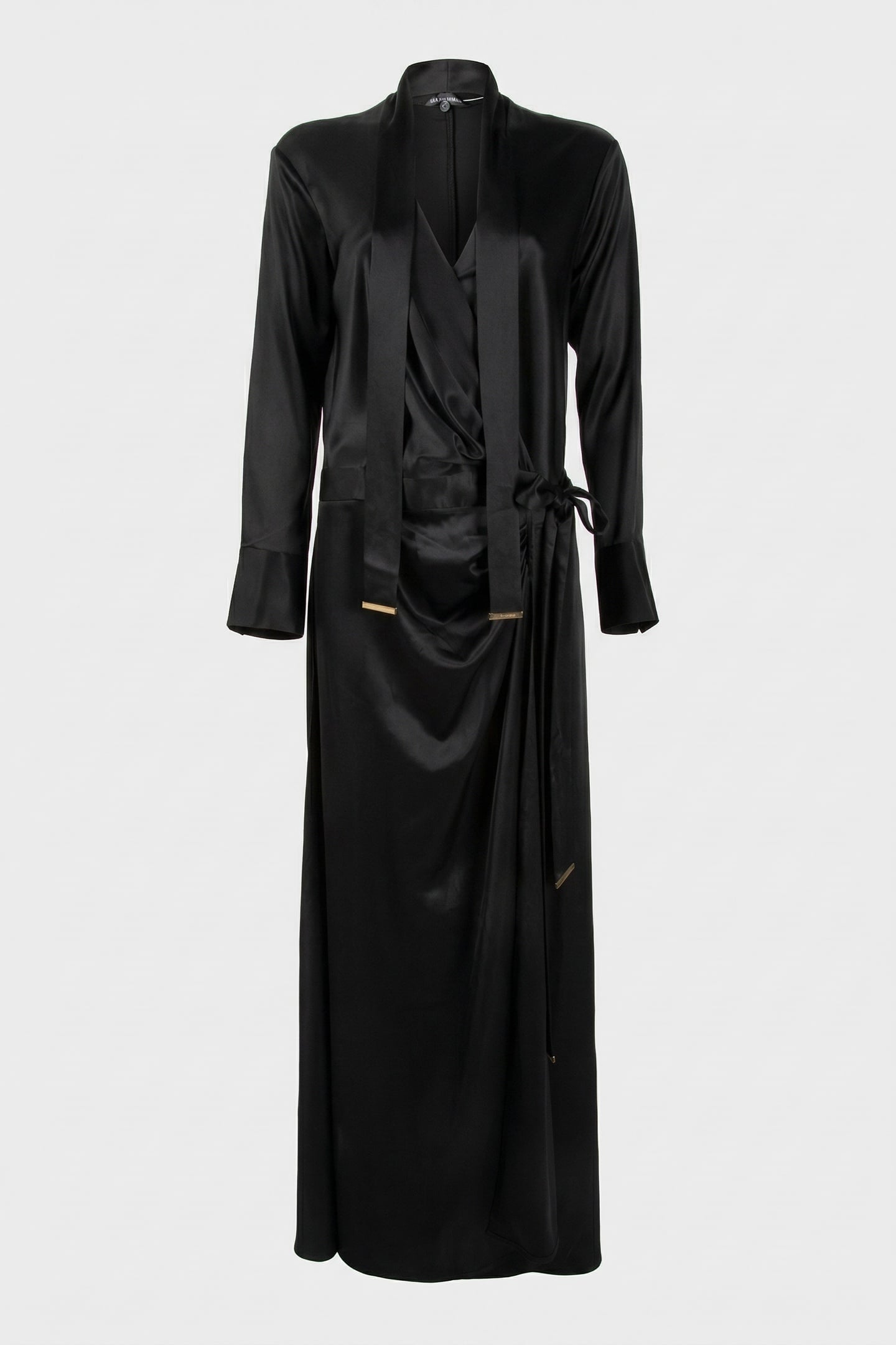 MARCIANO BY GUESS LINDA MAXI DRESS JET BLACK 3