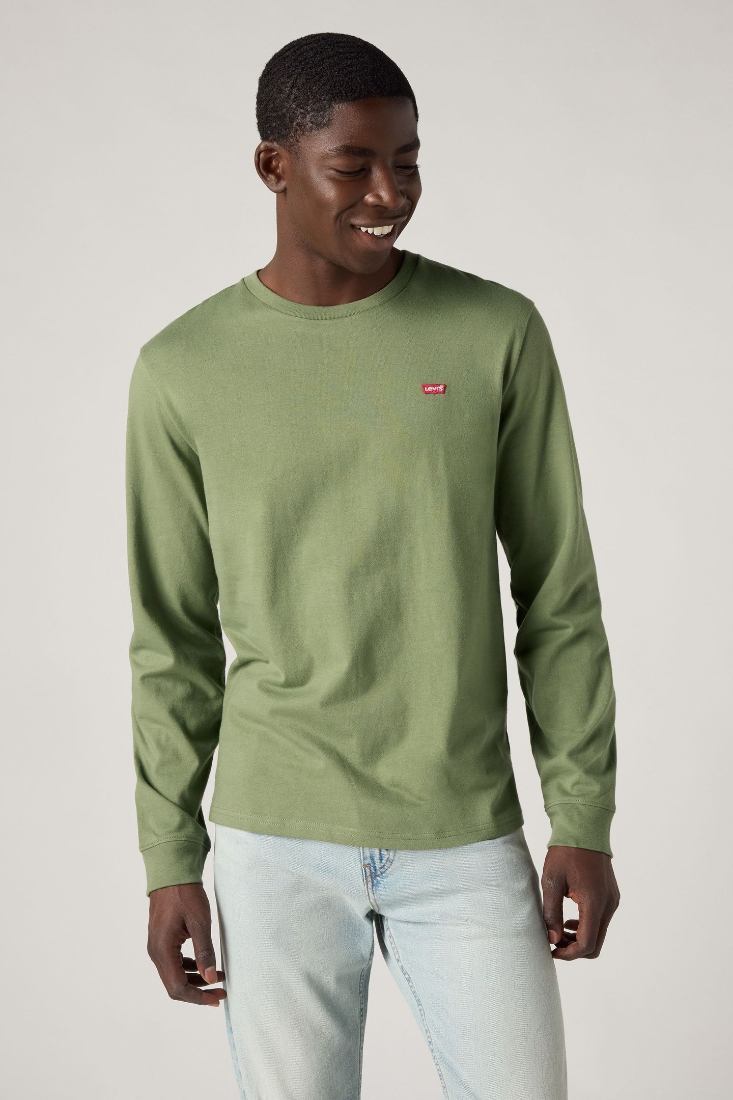 ORIGINAL HOUSEMARK LONG SLEEVE TEE GREEN 1