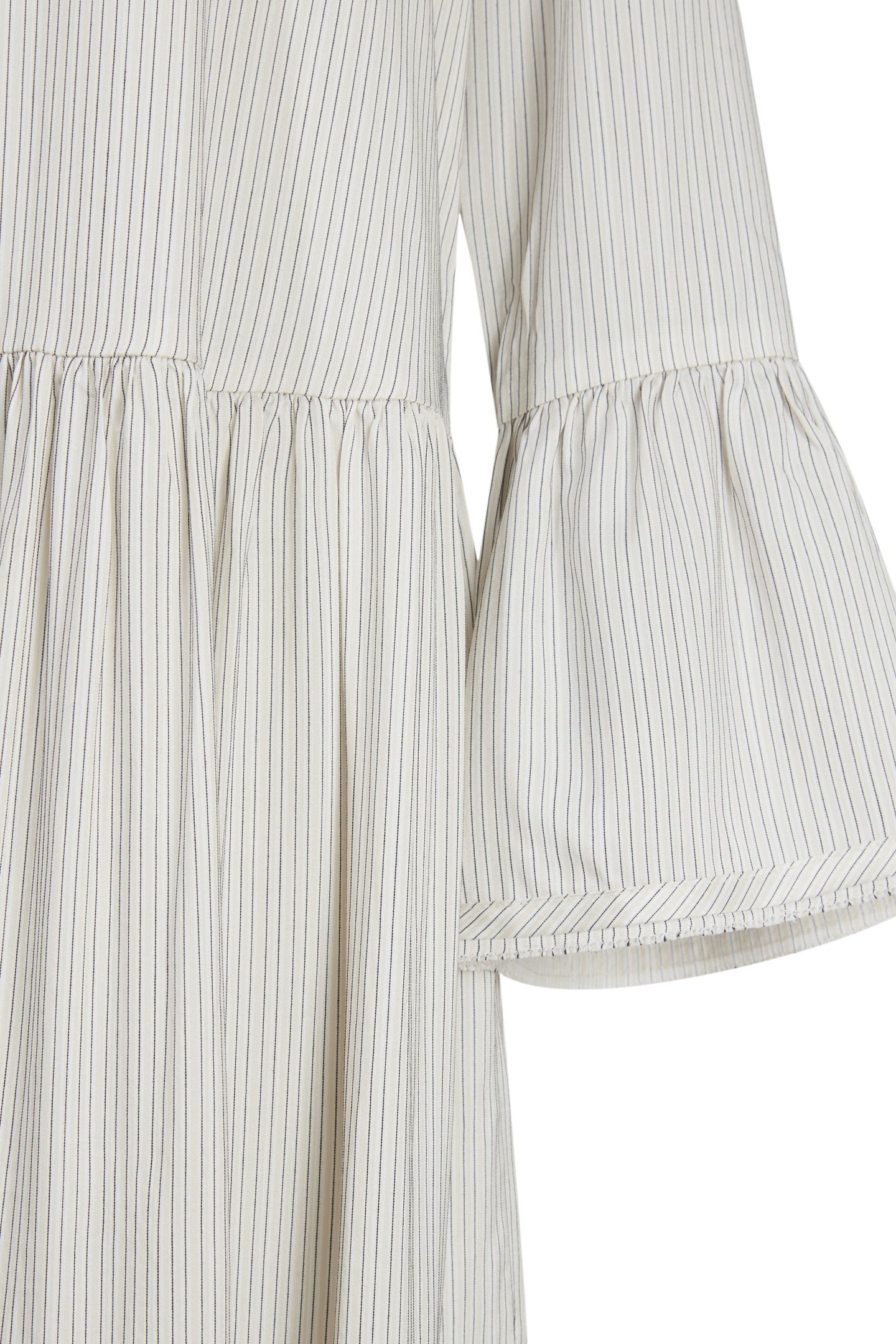 LORI STRIPE DRESS CHALK WHITE 4