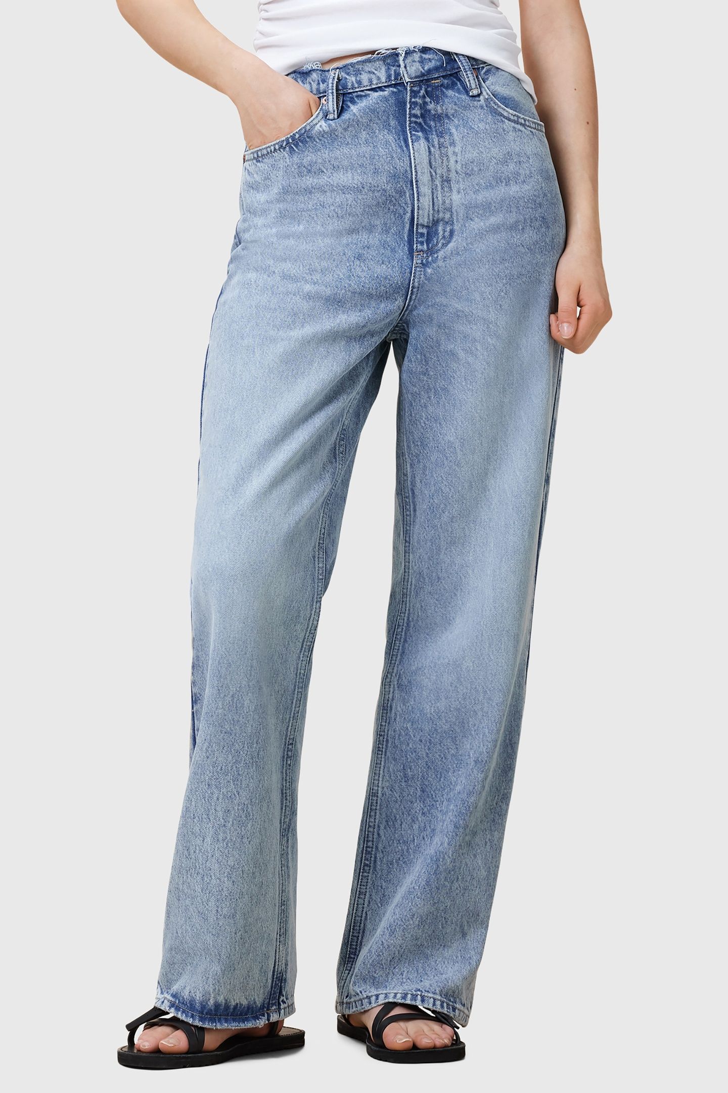 BLAKE FRAY JEAN LIGHT INDIGO 1
