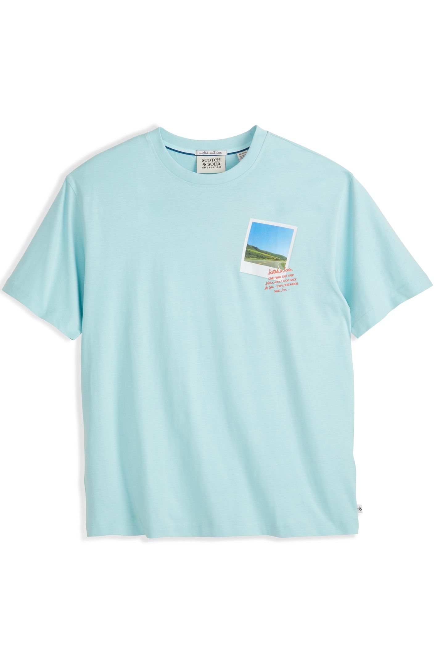 GRAPHIC TEE CANAL BLUE 1