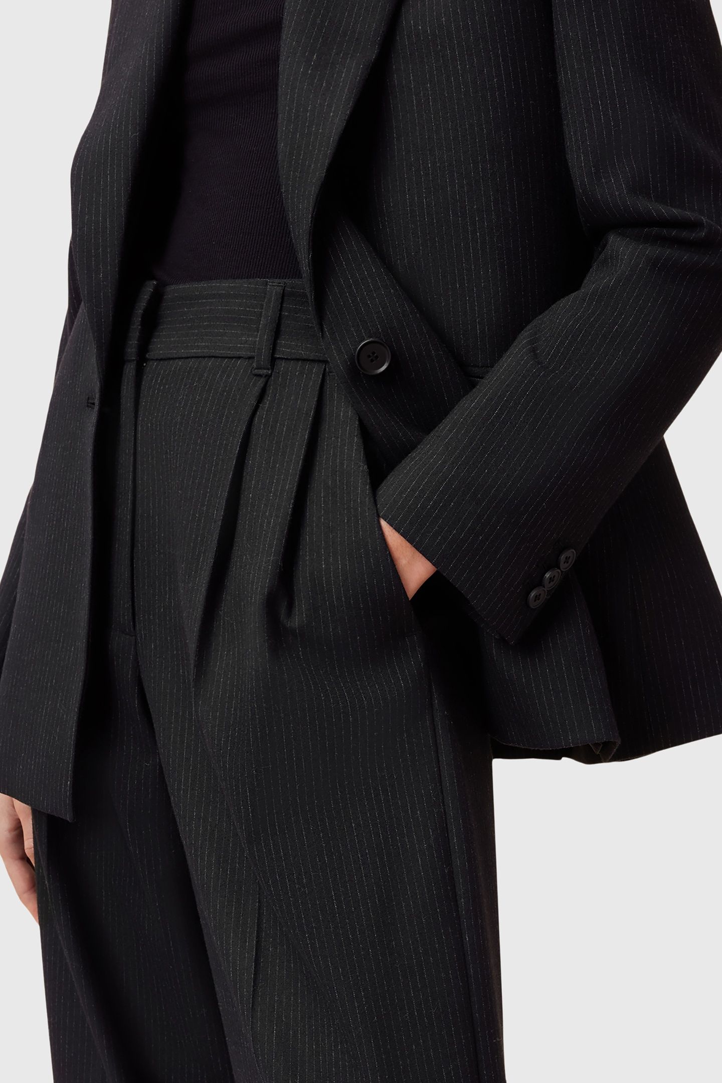PINNIE TROUSER BLACK 8