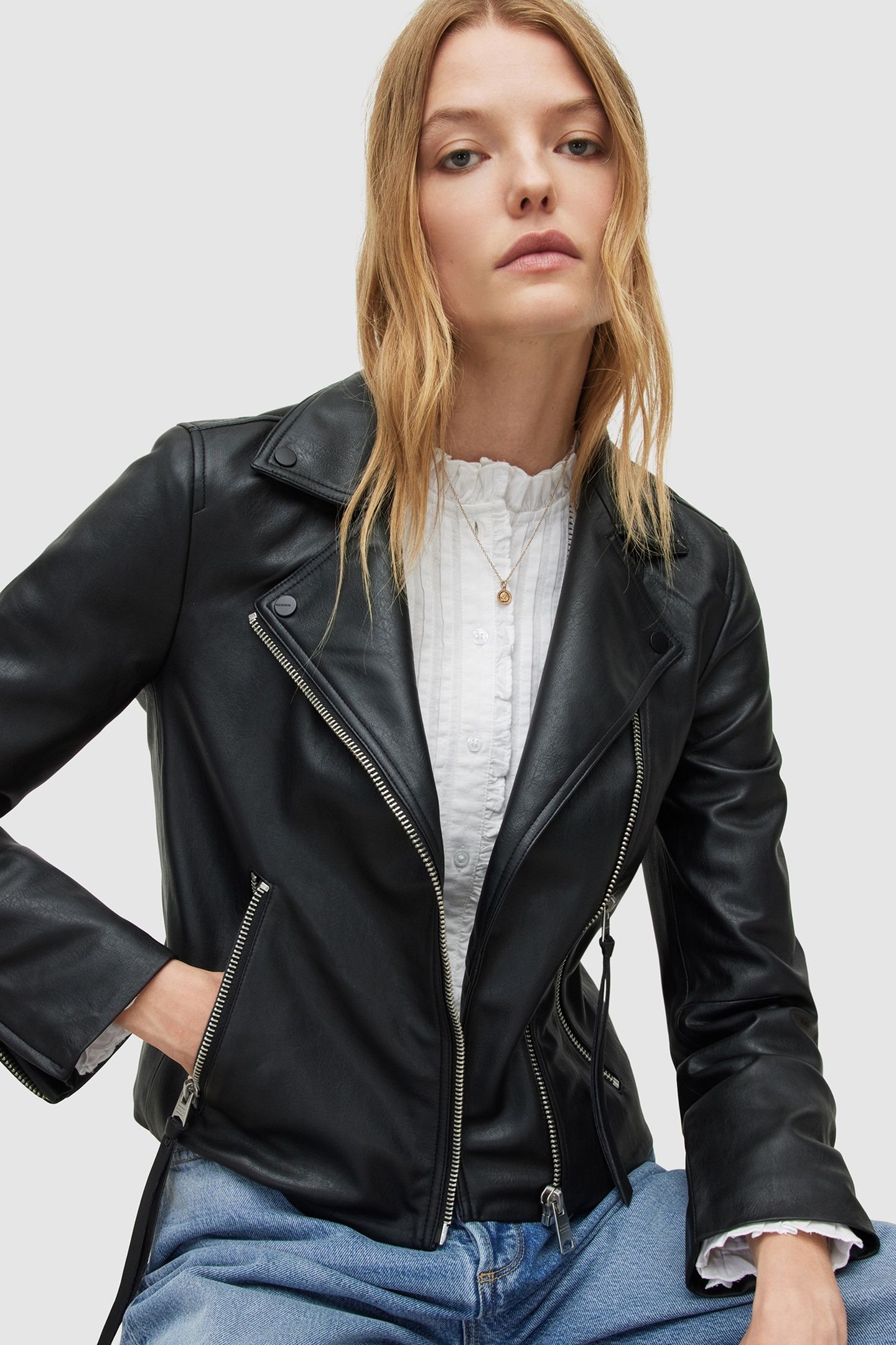 DALBY FAUX BIKER BLACK 6