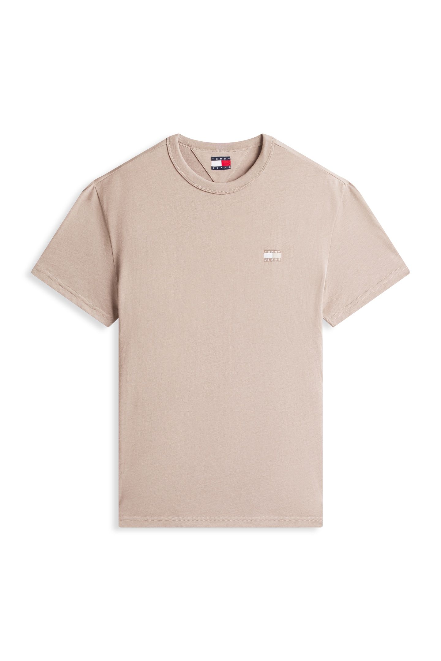 REGULAR BADGE TEE LIMESTONE DUST 5