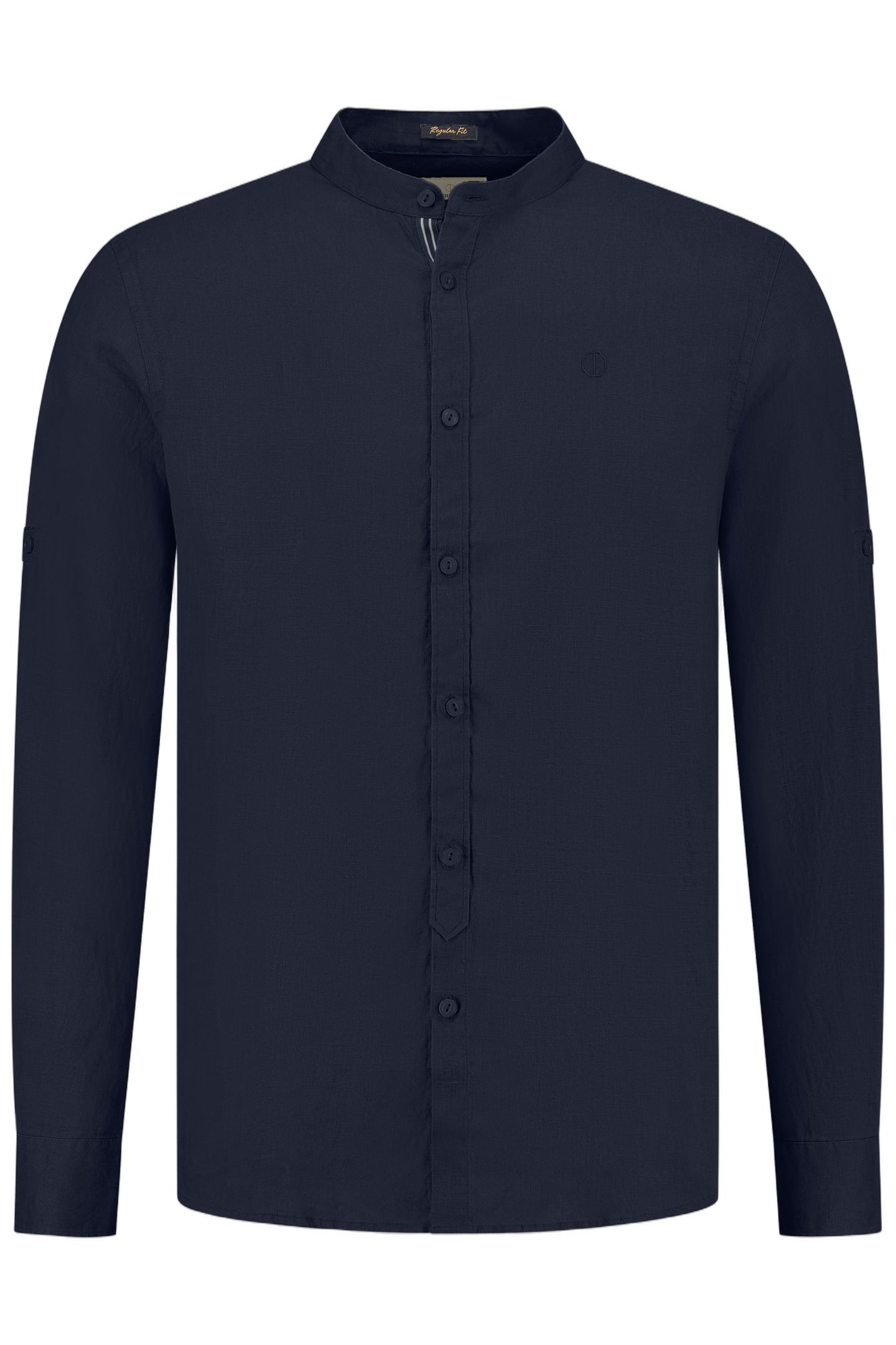 DS-ANDRU MAO SHIRT DK. NAVY 4