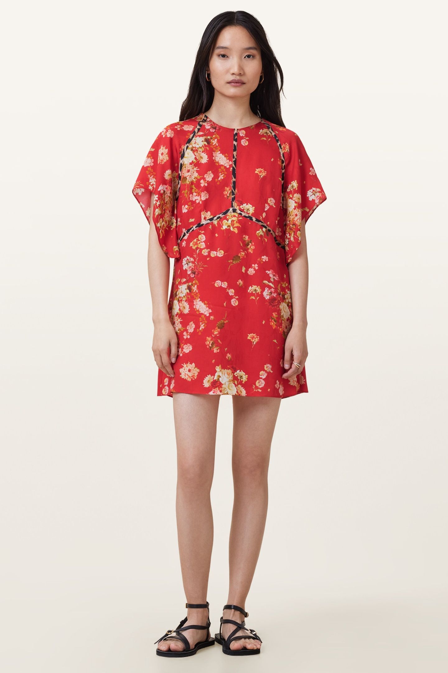 XENA DRESS ARMADA RED 1