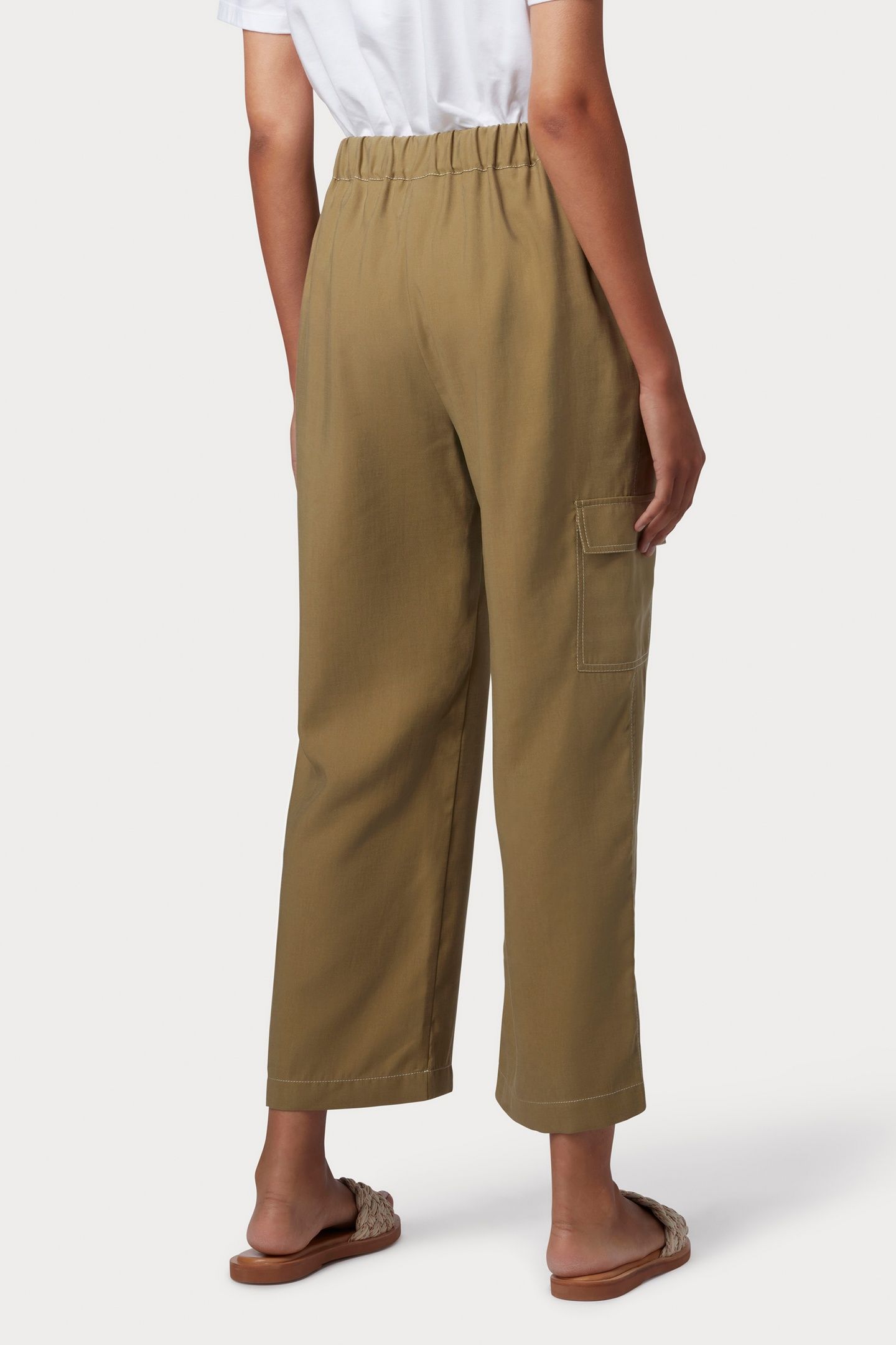 TROUSERS LT GREYISH GREEN 2