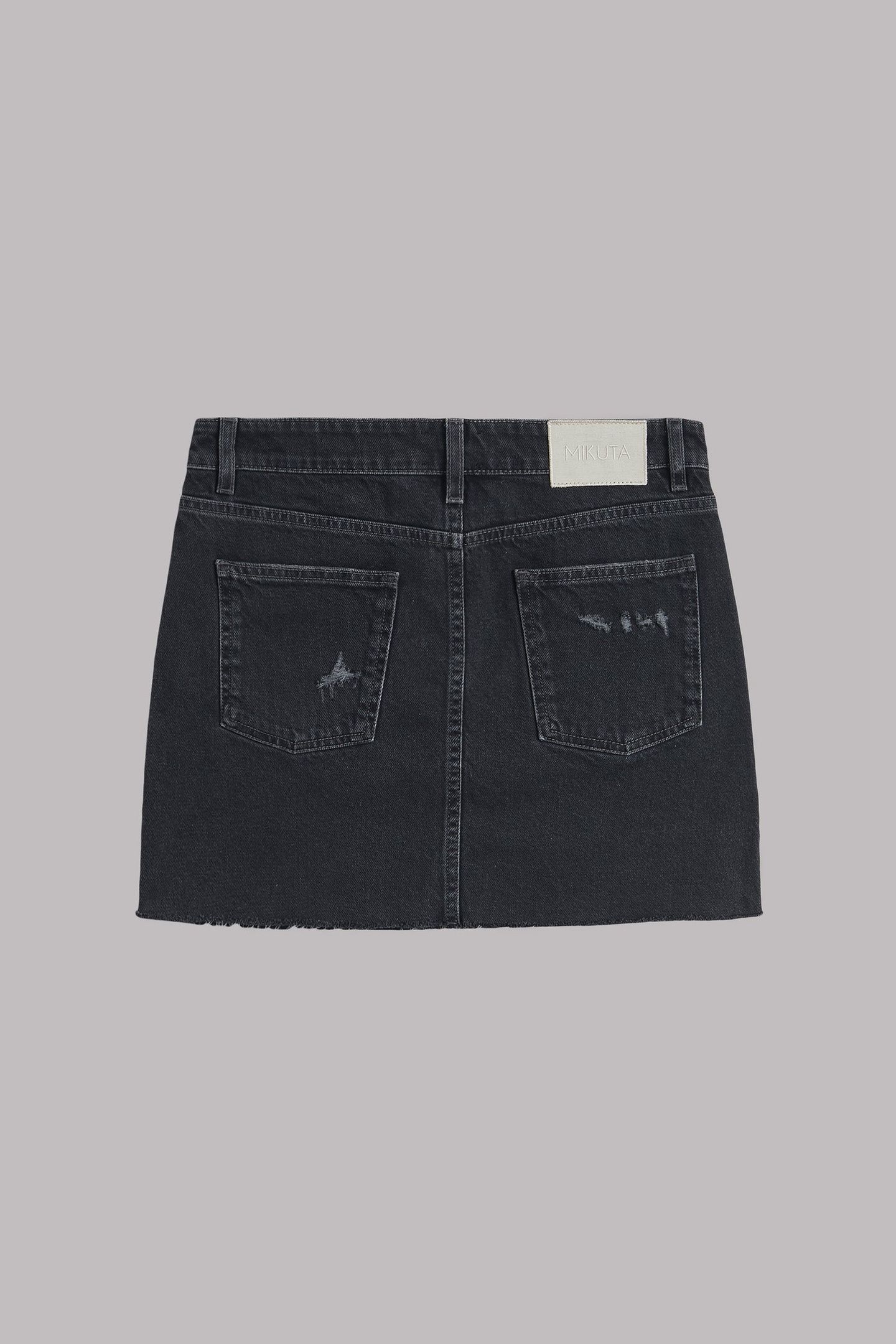 THE BLACK DENIM SKIRT 3