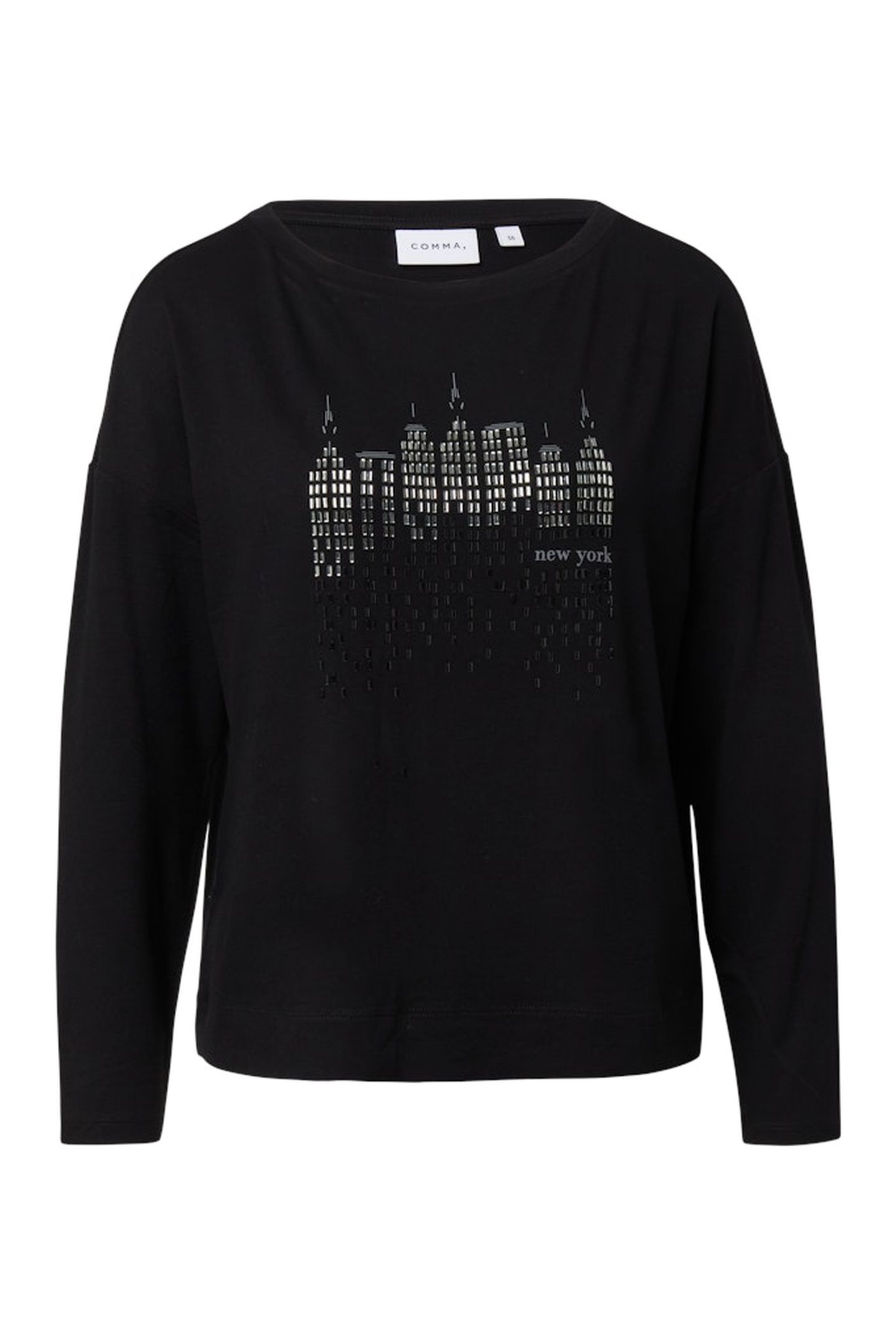 COMMA T-SHIRTS BLACK 4
