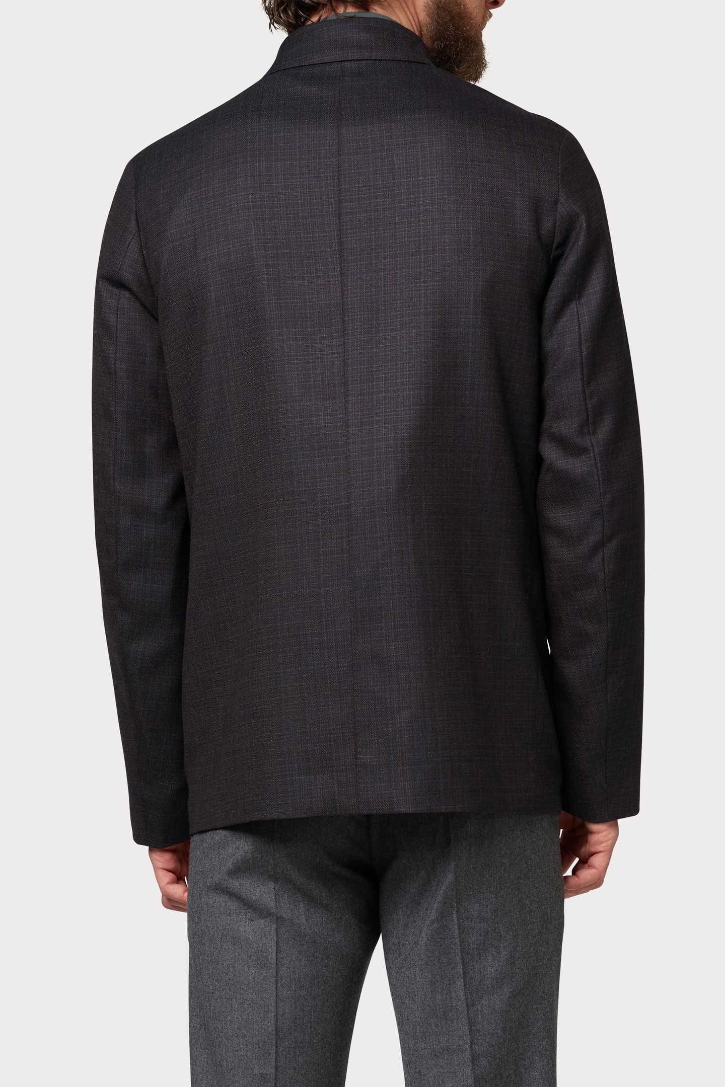 4BTN CASUAL JKT DARK BROWN 4