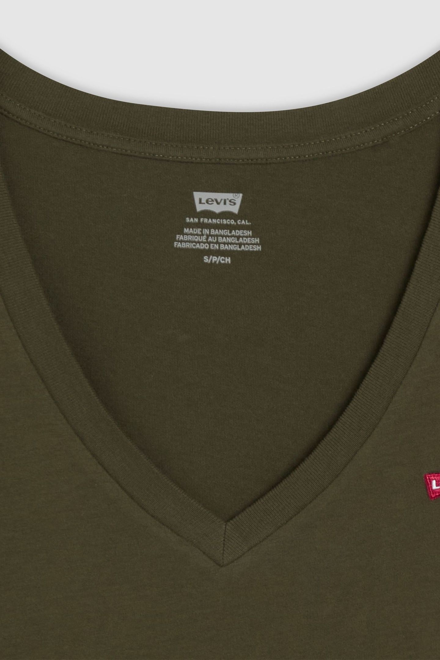 THE PERFECT V NECK TEE GREEN 6