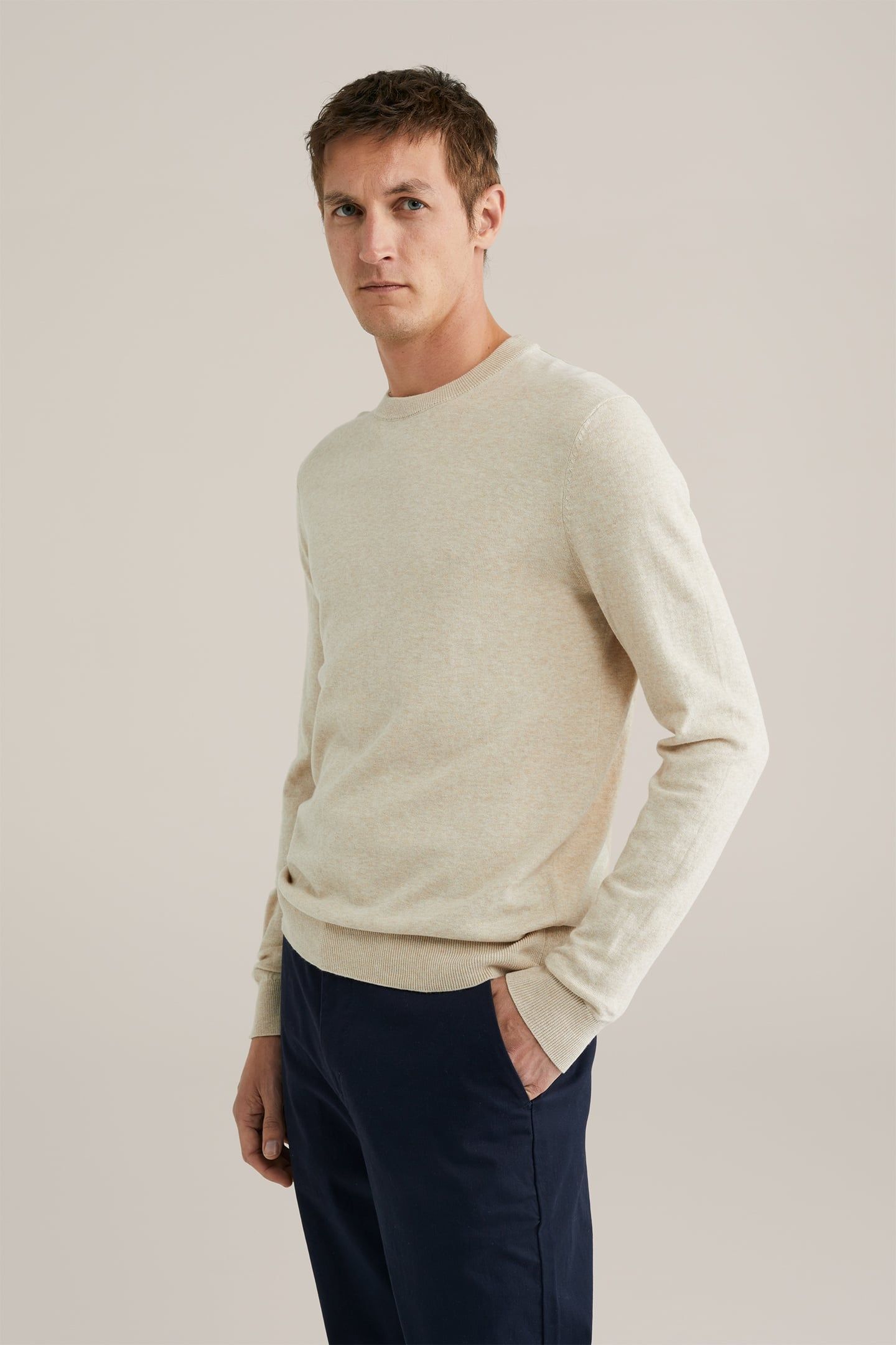 PULLOVER ECRU 1