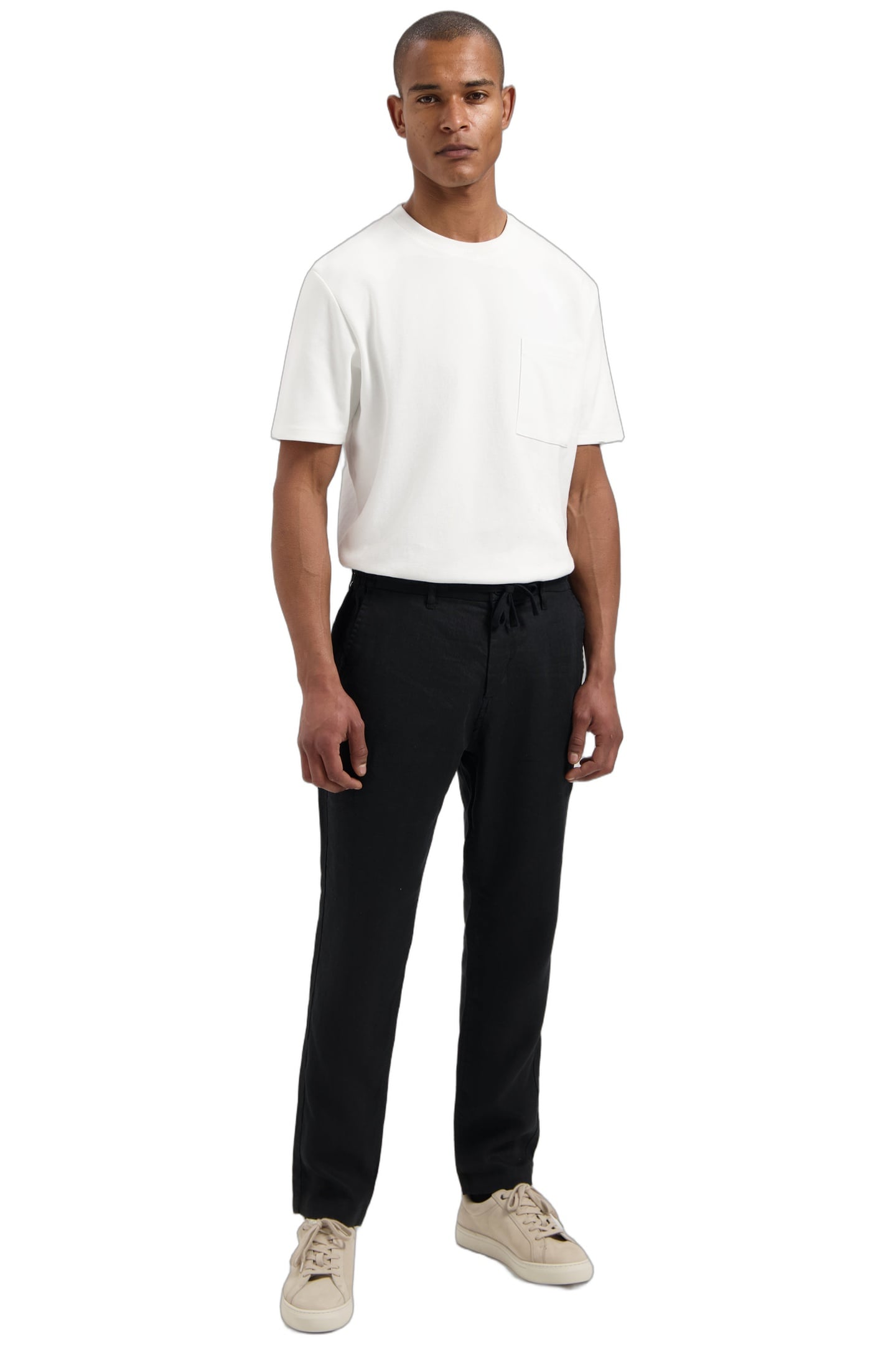 DS-JAMES BEACH PANTS BLACK 1
