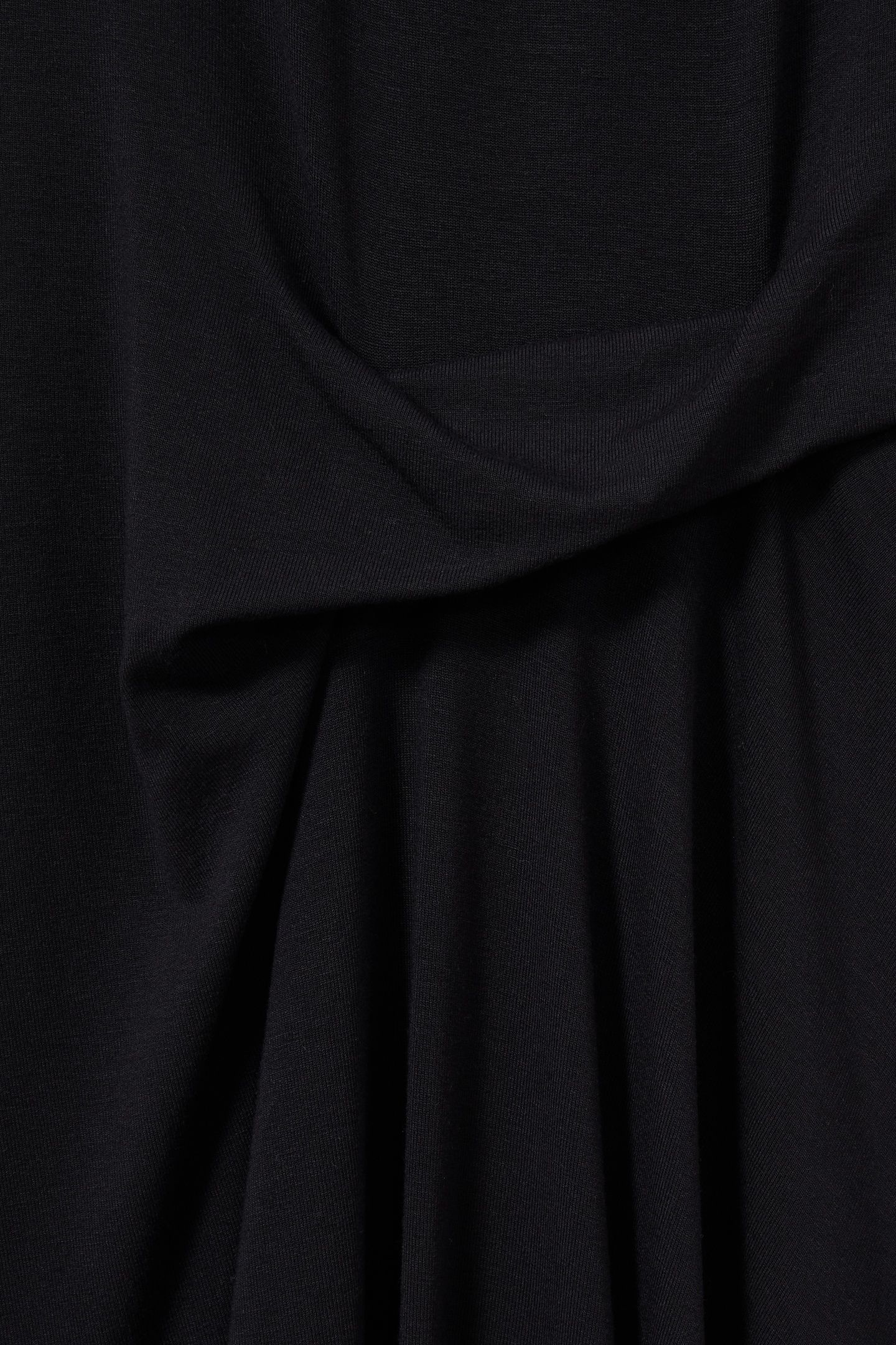 RUCHED PLAIN MIDI NAVY 6