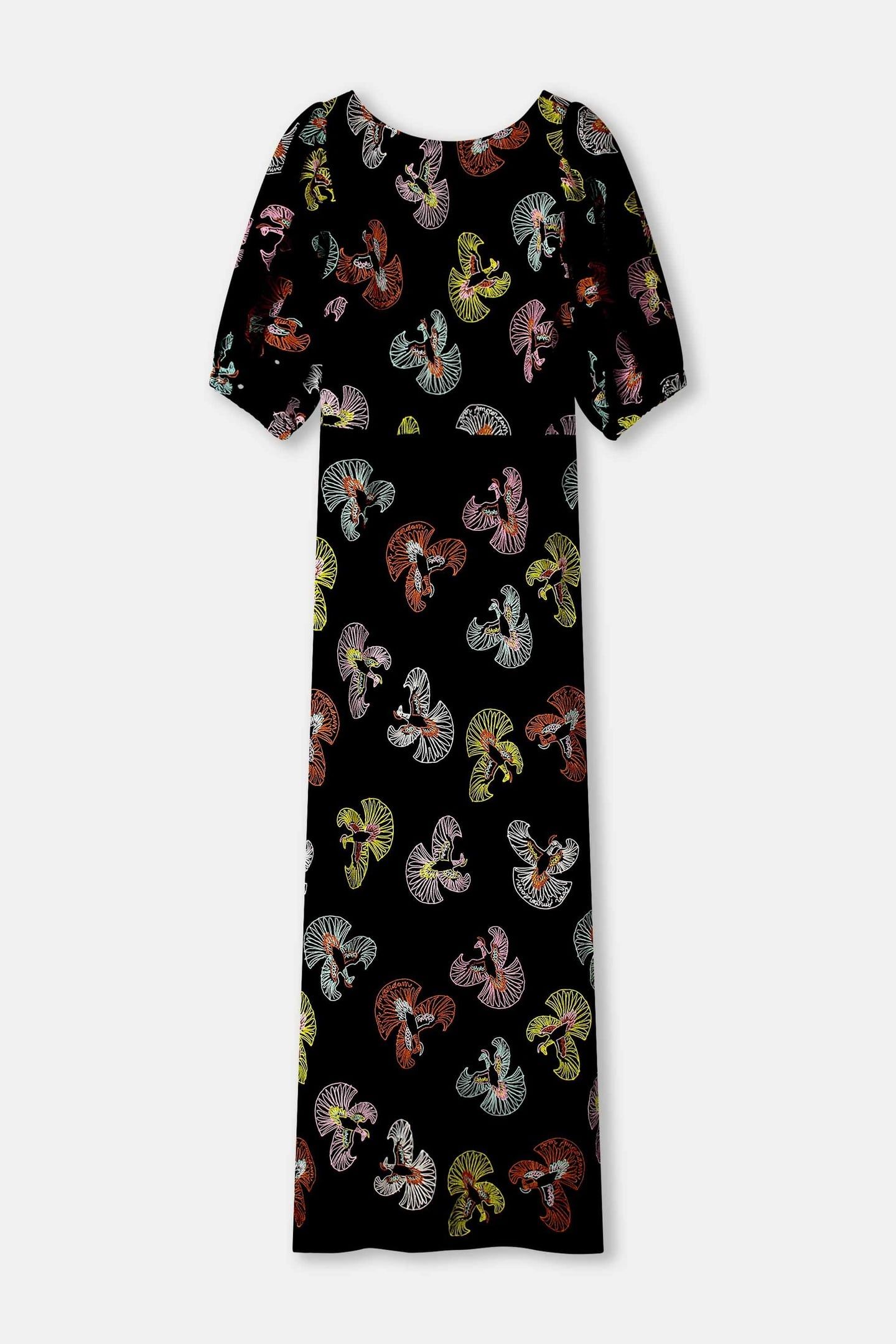 DRESS - EMBROIDERY SKY BLACK 6