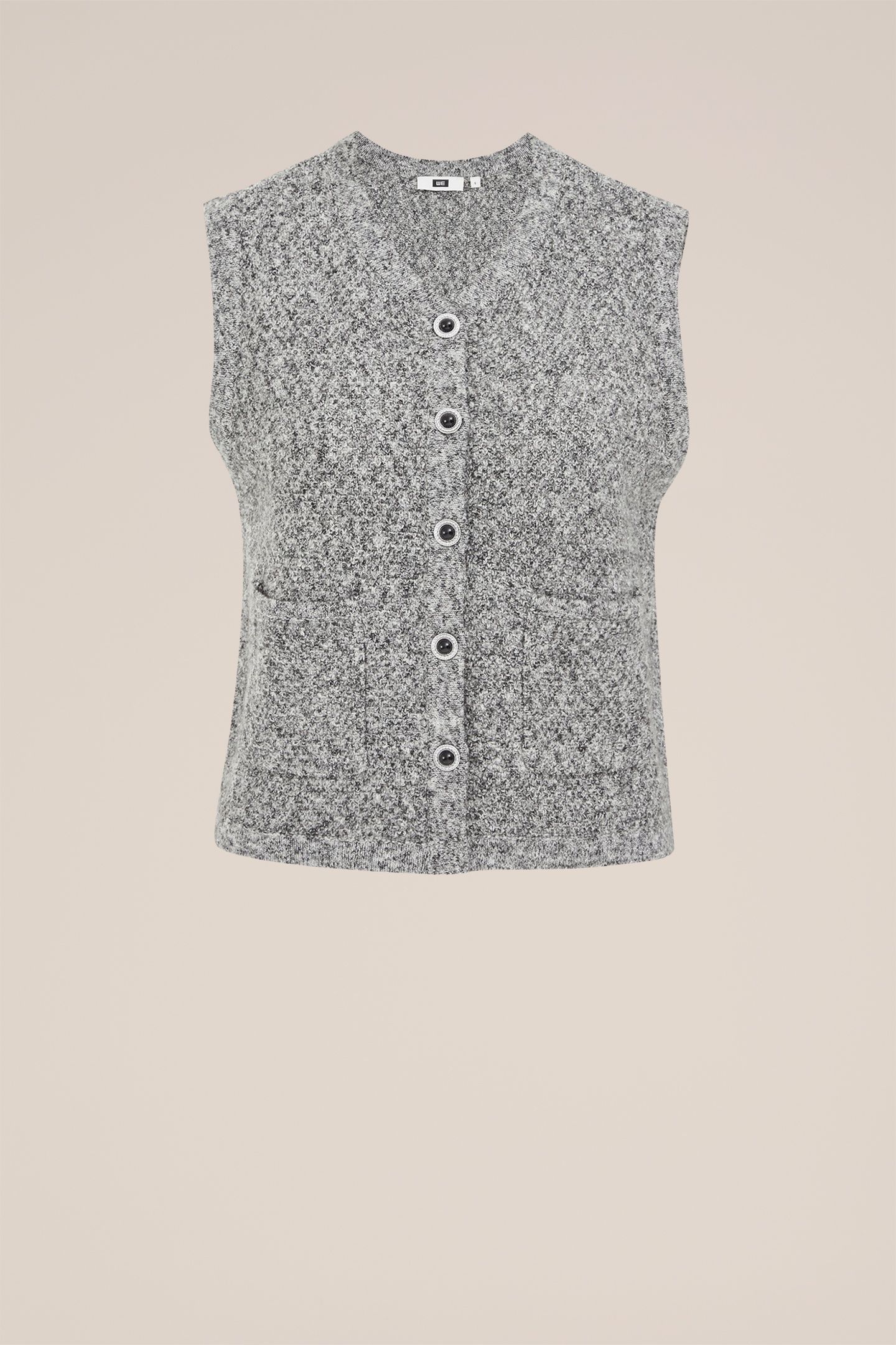 KNITTED CARDIGAN GREY 4