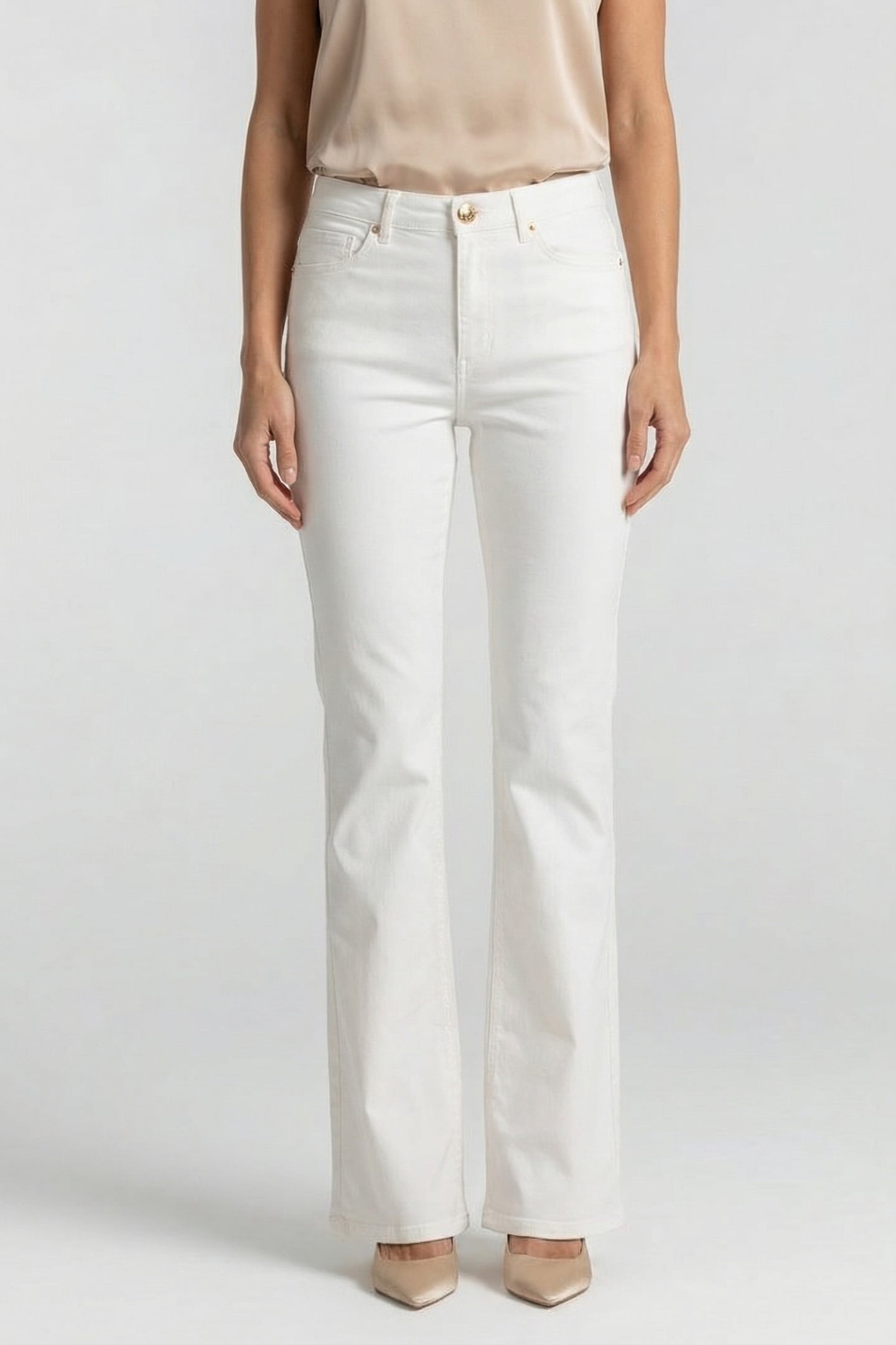 MARCIANO BY GUESS NEW KAYLA DENIM MACADAMIA MULTI 1