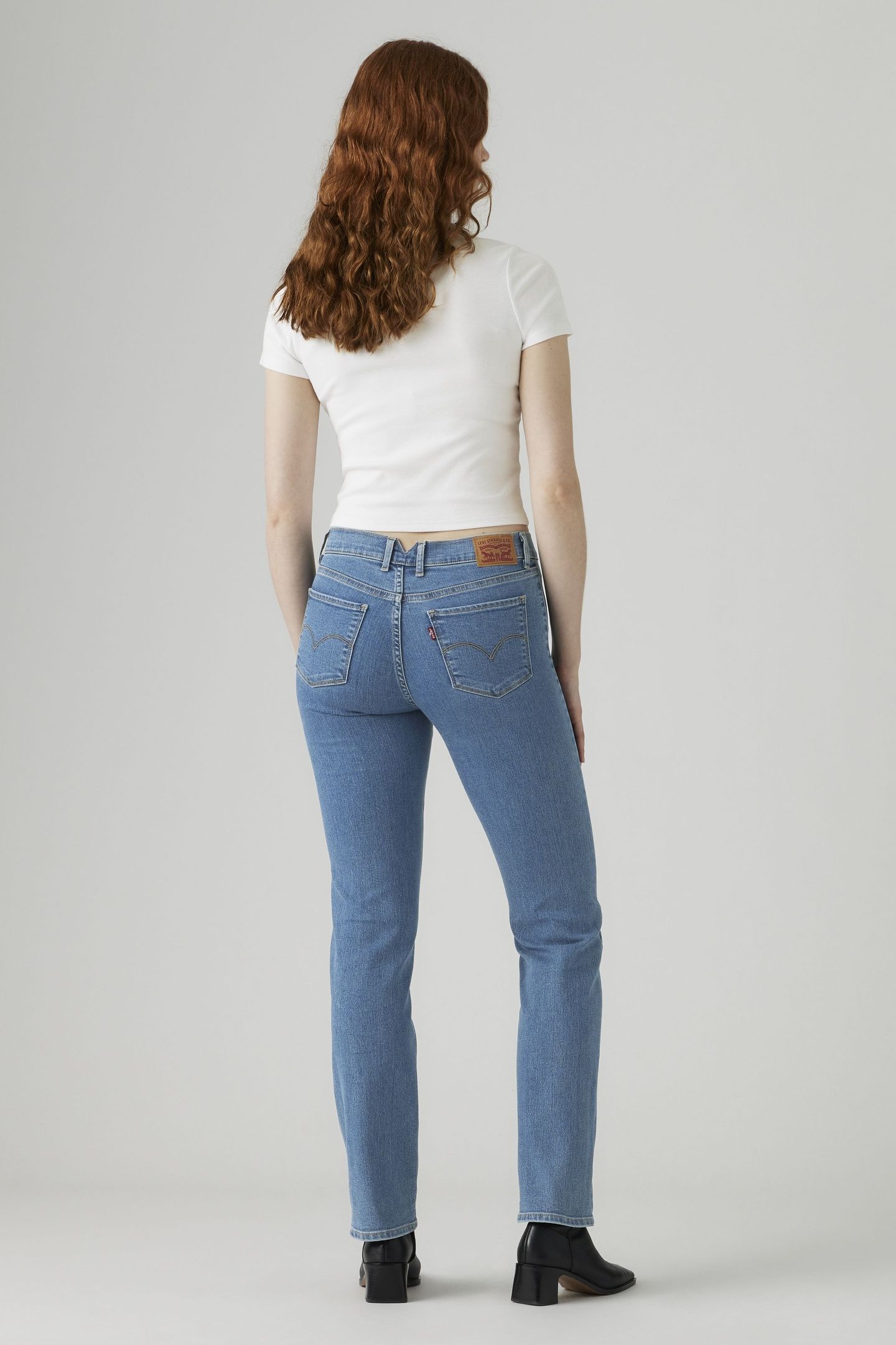 314™ SHAPING TAILORED STRAIGHT JEANS BLUE 3