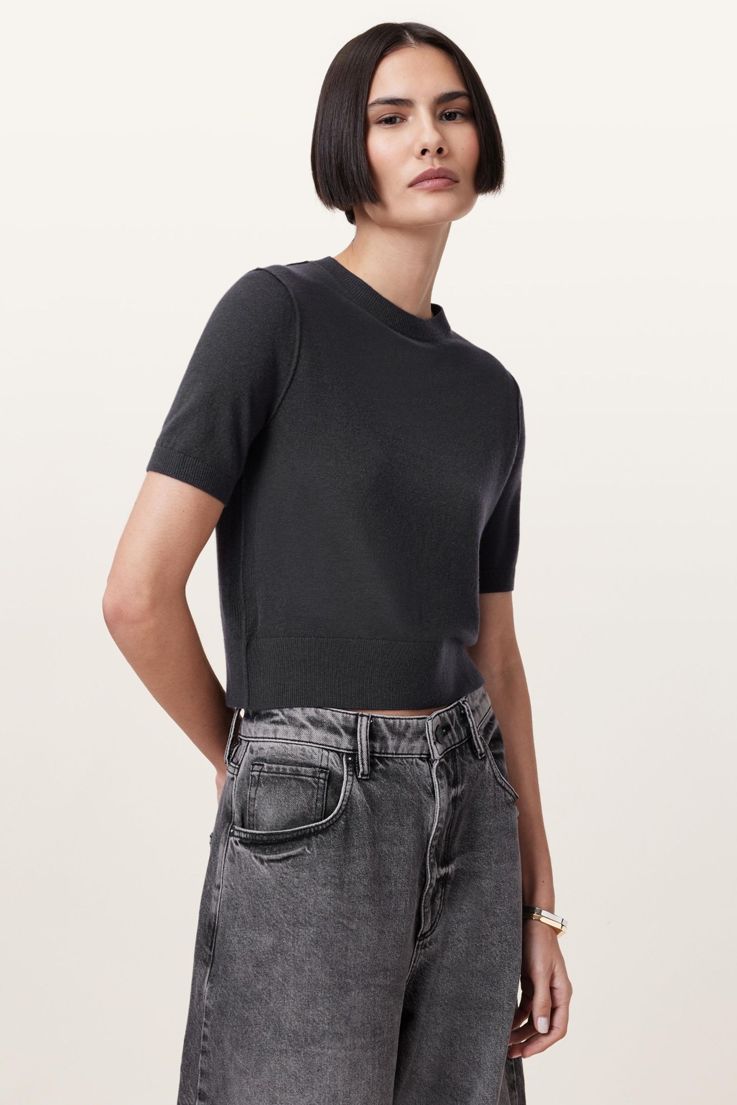 ELSIE TEE CHARCOAL BLUE 3