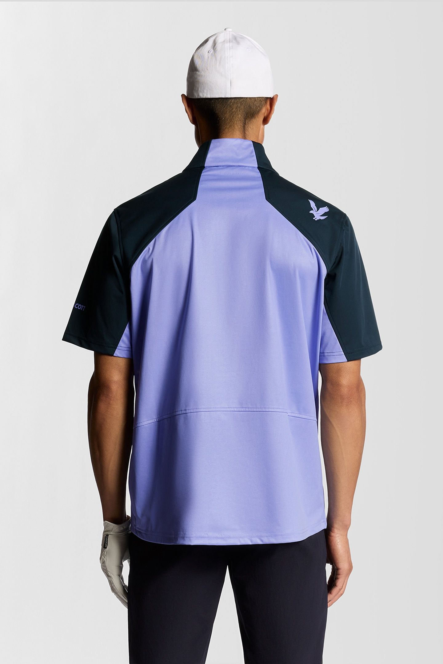 GOLF WINDJAMMER SHIRT MOONLIGHT/DARK NAVY 3