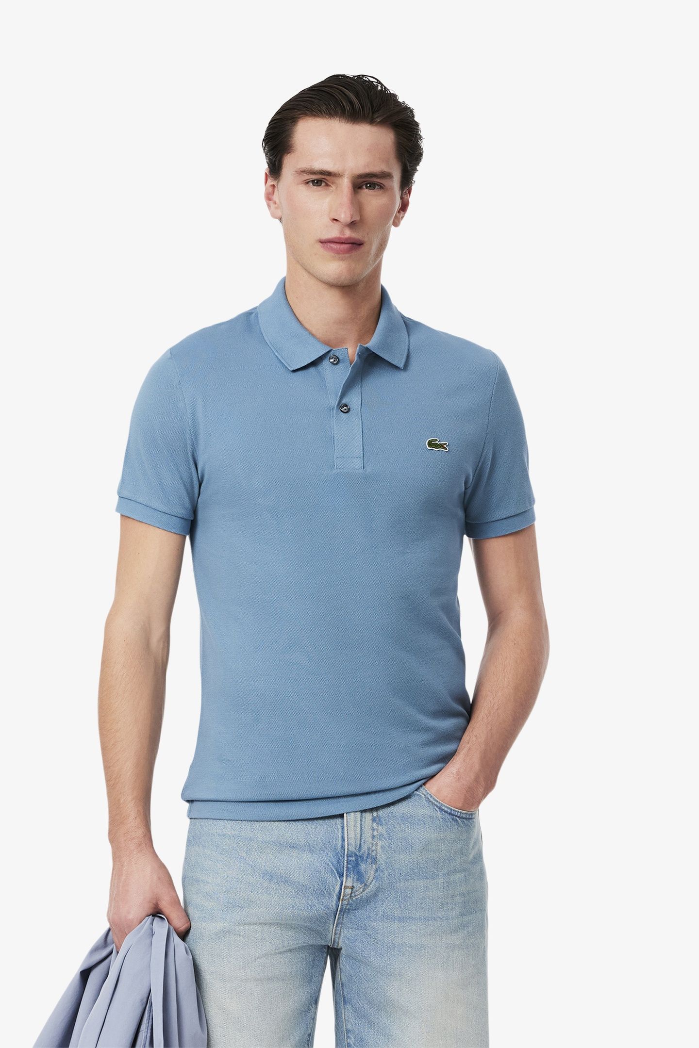 SHORT SLEEVE POLO LIMESTONE 1