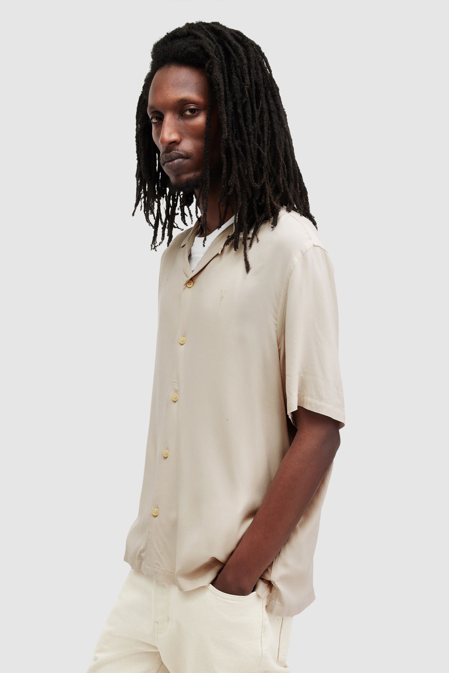 VENICE SS SHIRT CLIFFTOP TAUPE 3