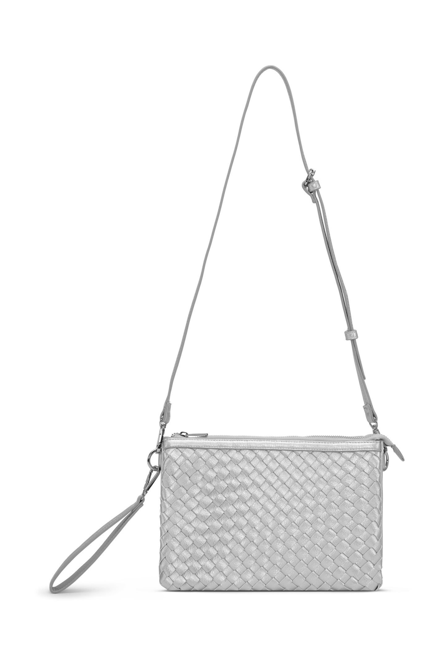 SHOULDER BAG BAG08CB SILVER 3