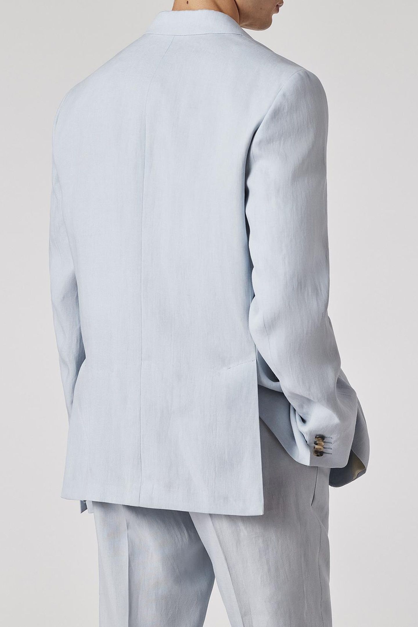 2 BUTTON JACKET COBALT BLUE 3