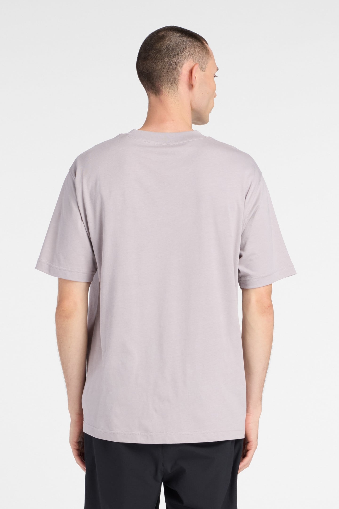 SPORT ESSENTIALS COTTON T-SHIRT TRUFFLE SALT / AFTERGLOW 3